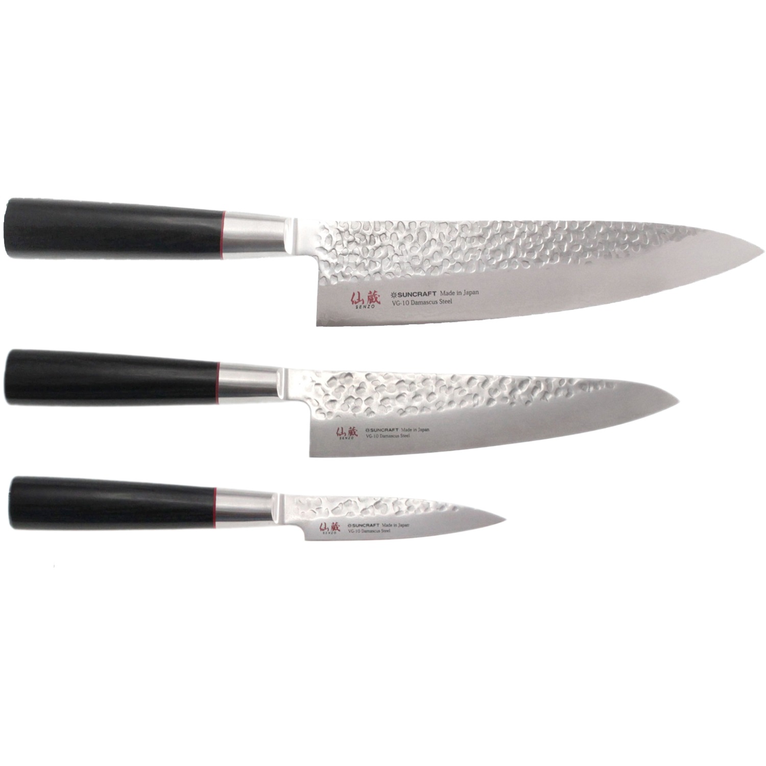 suncraft senzo classic messenset 3 delig