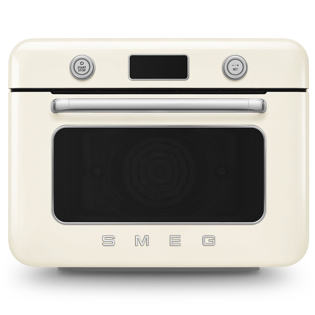 smeg combi stoomoven cof01creu creme