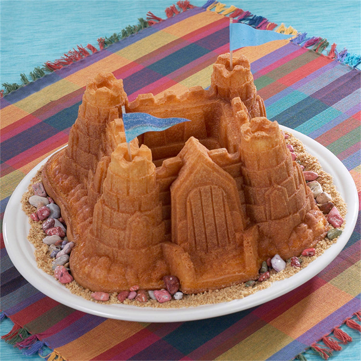 nordic-ware-castle-tulbandvorm-25x25cm-zilver