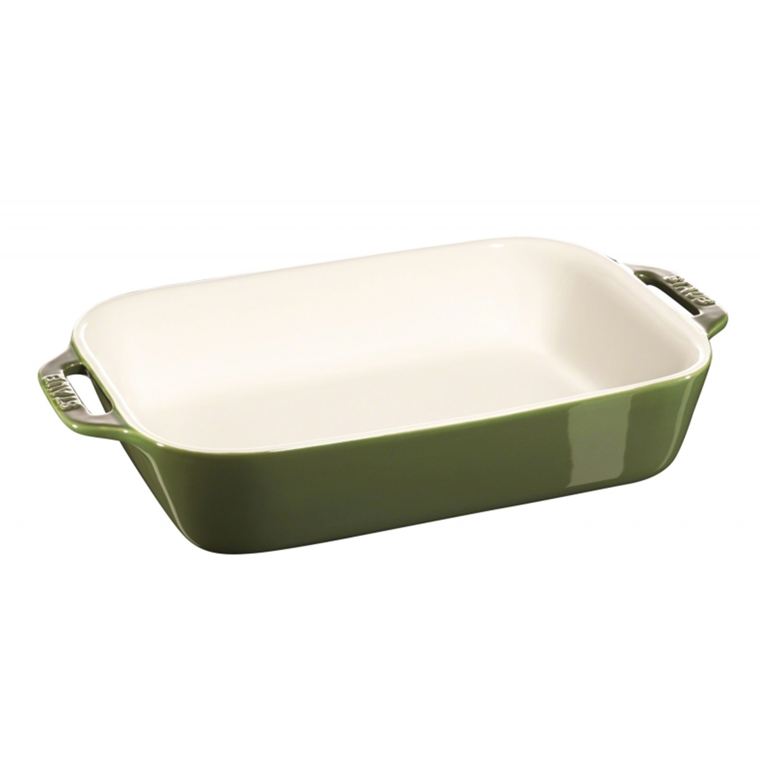 staub ovenschaal 27x20cm groen