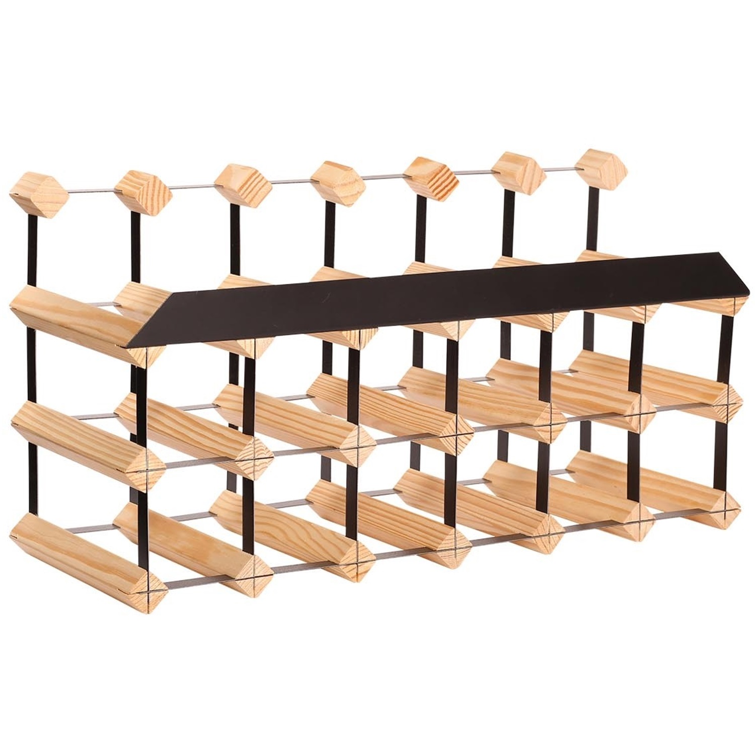 rta-traditional-wijnrek-assembled-18-flessen-houtzwart-metaal