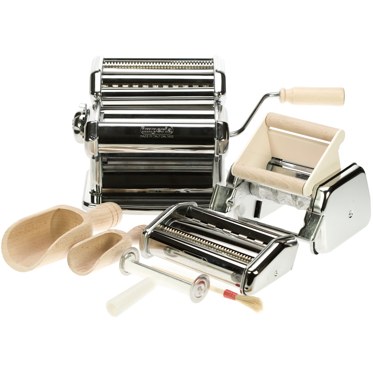 imperia-fabbrica-della-pasta-pastamachineset-met-3-opzetstukken-9-delig