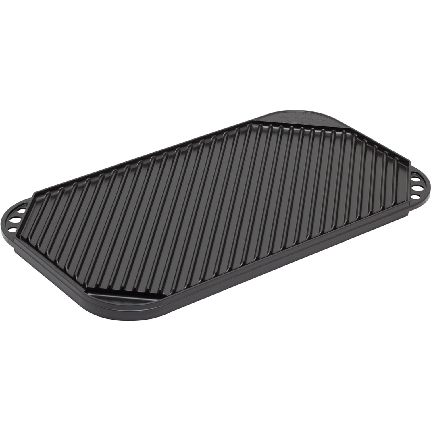 nordic ware two burner reversible bak en grillplaat 50x27cm