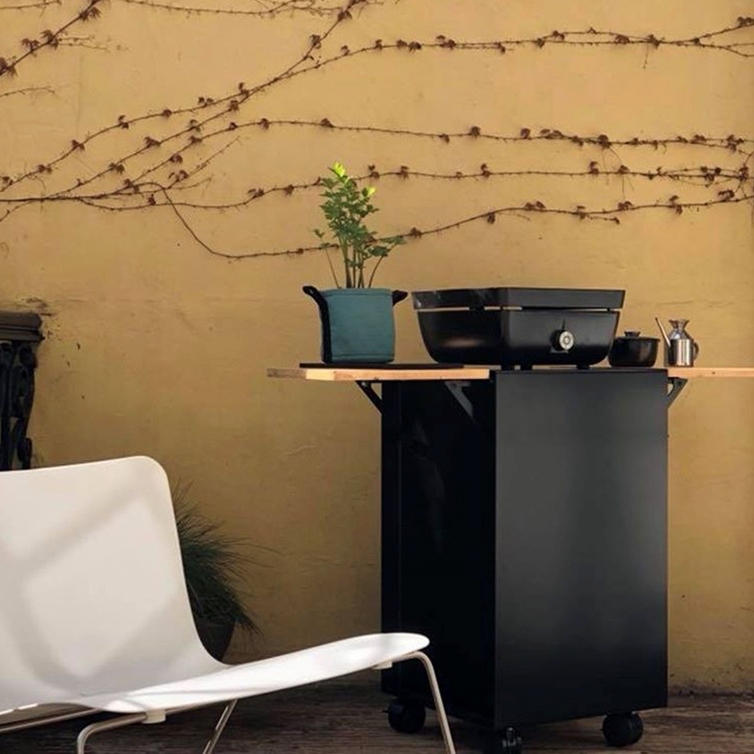 ferleon-patio-cooker-met-grill-mat-zwart