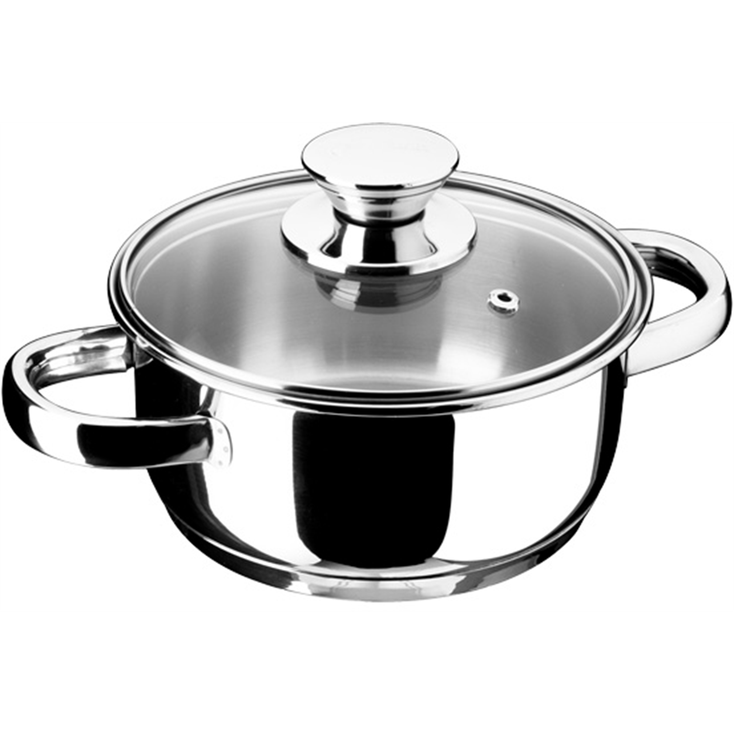 inoxibar-ecco-lage-kookpan-met-glasdeksel-14cm