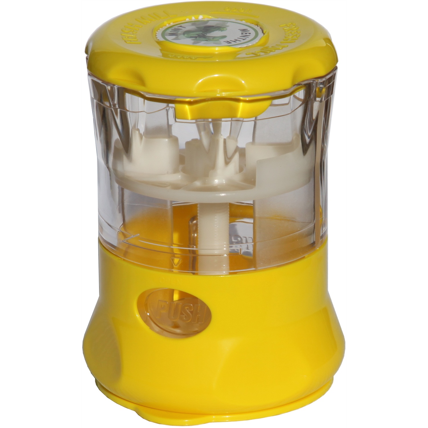 fresh mill diepgevroren kruidenmolen geel