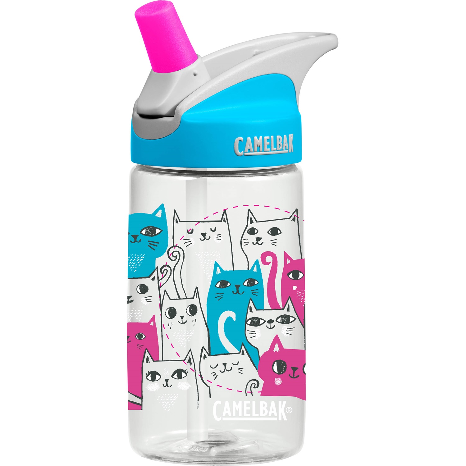camelbak eddy kids waterfles 04l cats