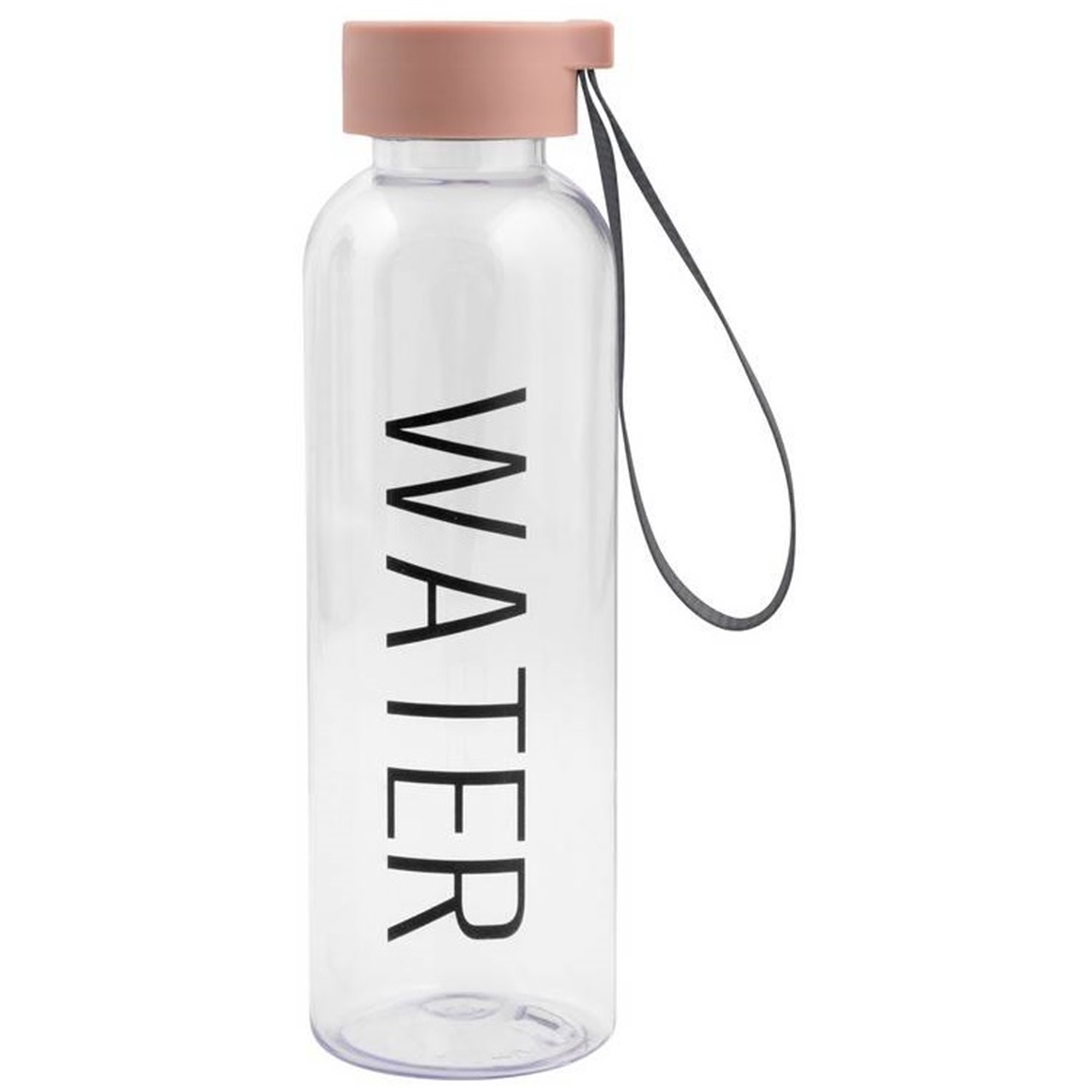 kookpunt waterfles met polsband 500ml rood