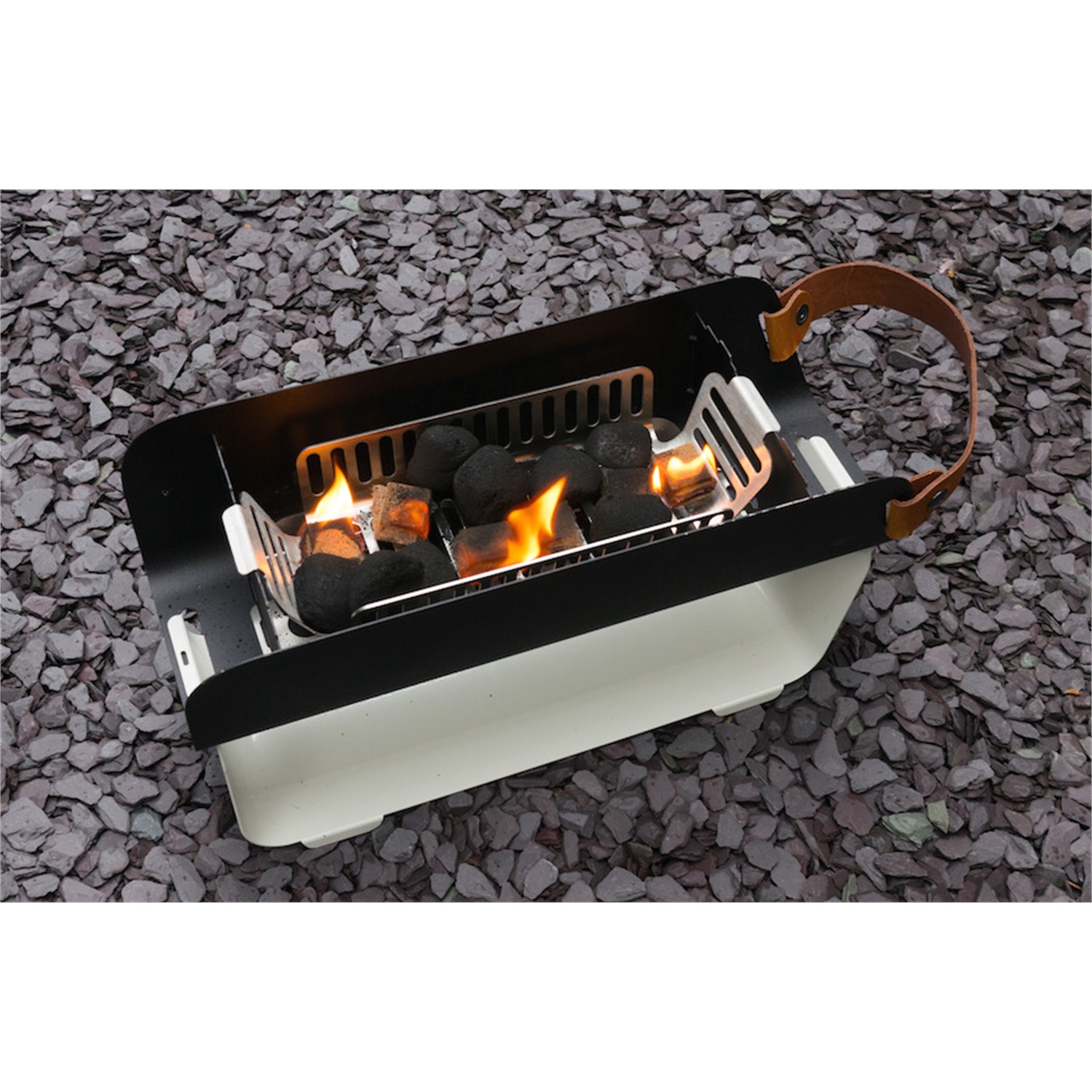 una-grill-draagbare-houtskoolbarbecue-creme