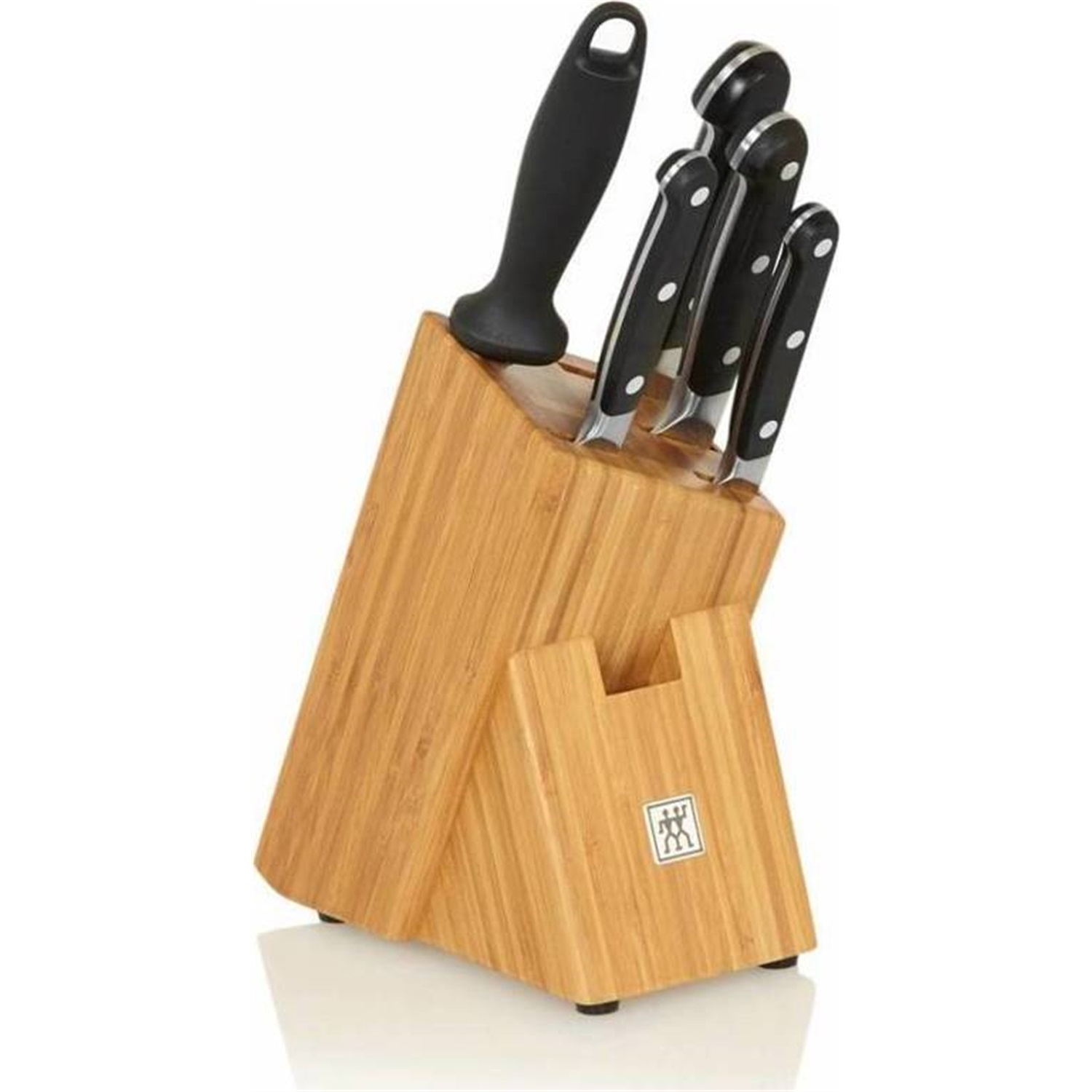 zwilling pro messenblok bamboe 6 delig