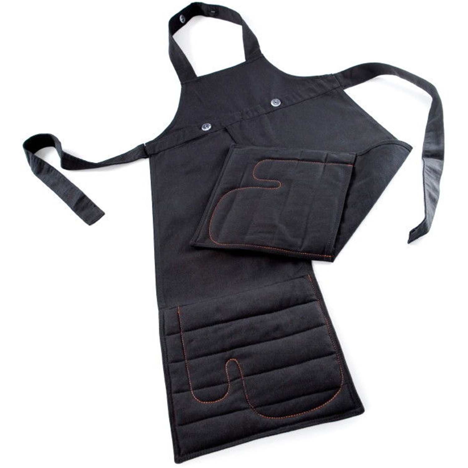 royal vkb apron keukenschort donker