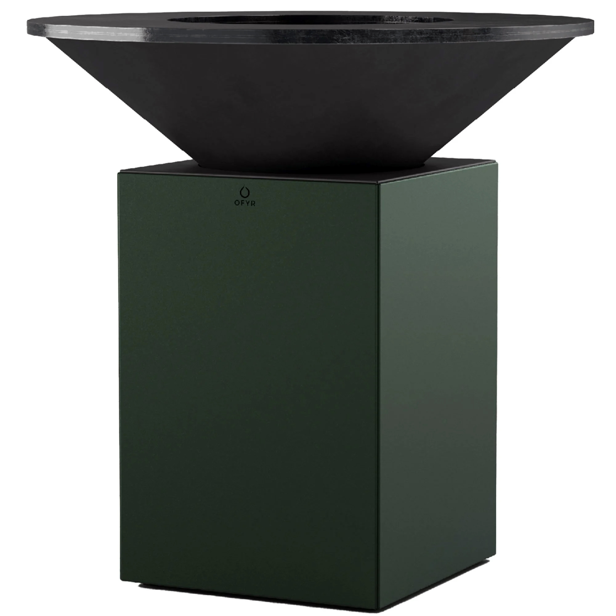 Ofyr 100 Anniversary Collection Vuurschaal Grill, chrome green