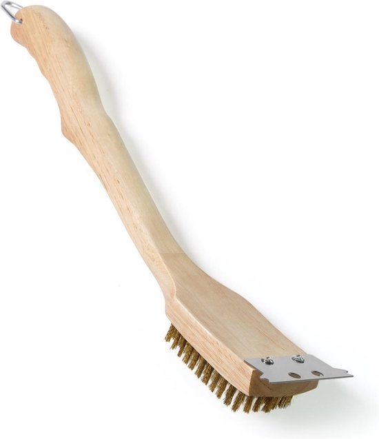 napoleon-houten-grillborstel-met-messing-borstelharen