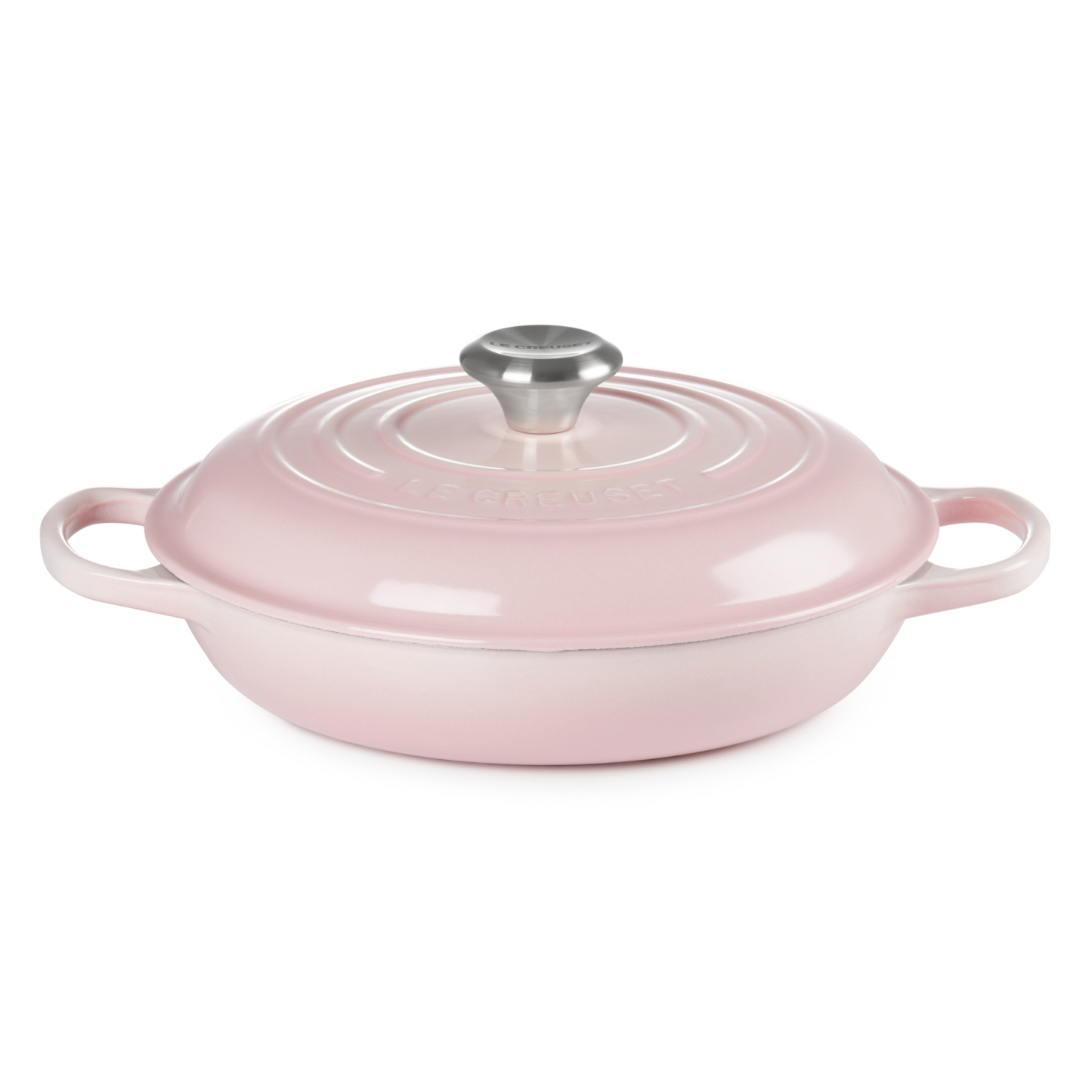 le-creuset-signature-campagnard-braadpan-26cm-shell-pink