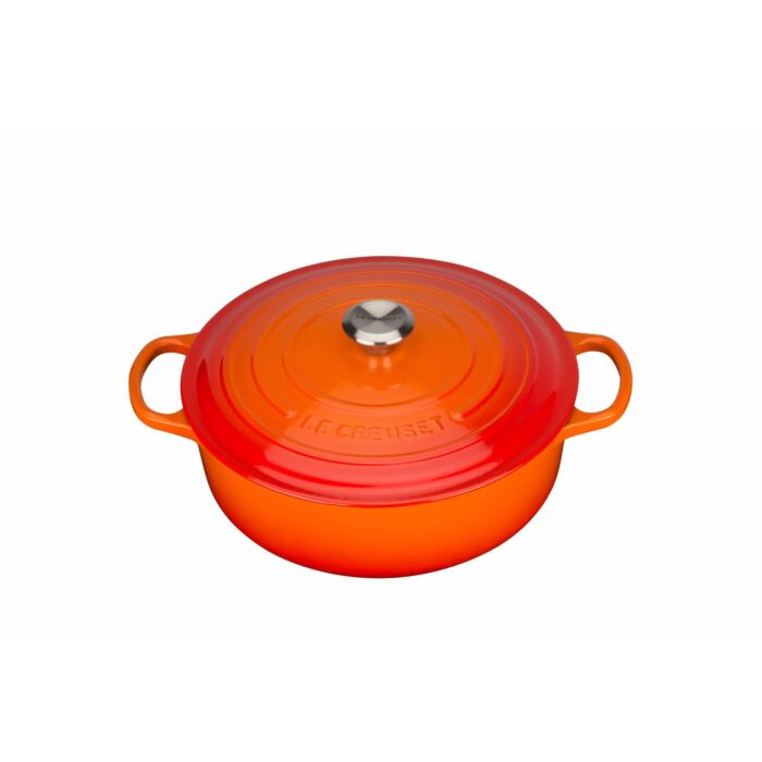 le-creuset-signature-braadpan-laag-30cm-oranjerood