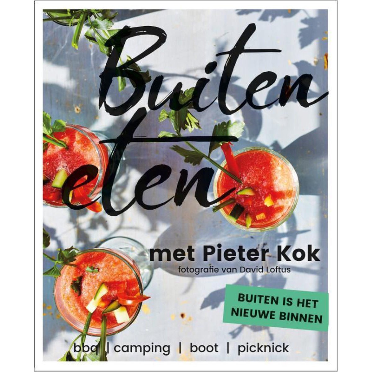 buiten eten met pieter kok