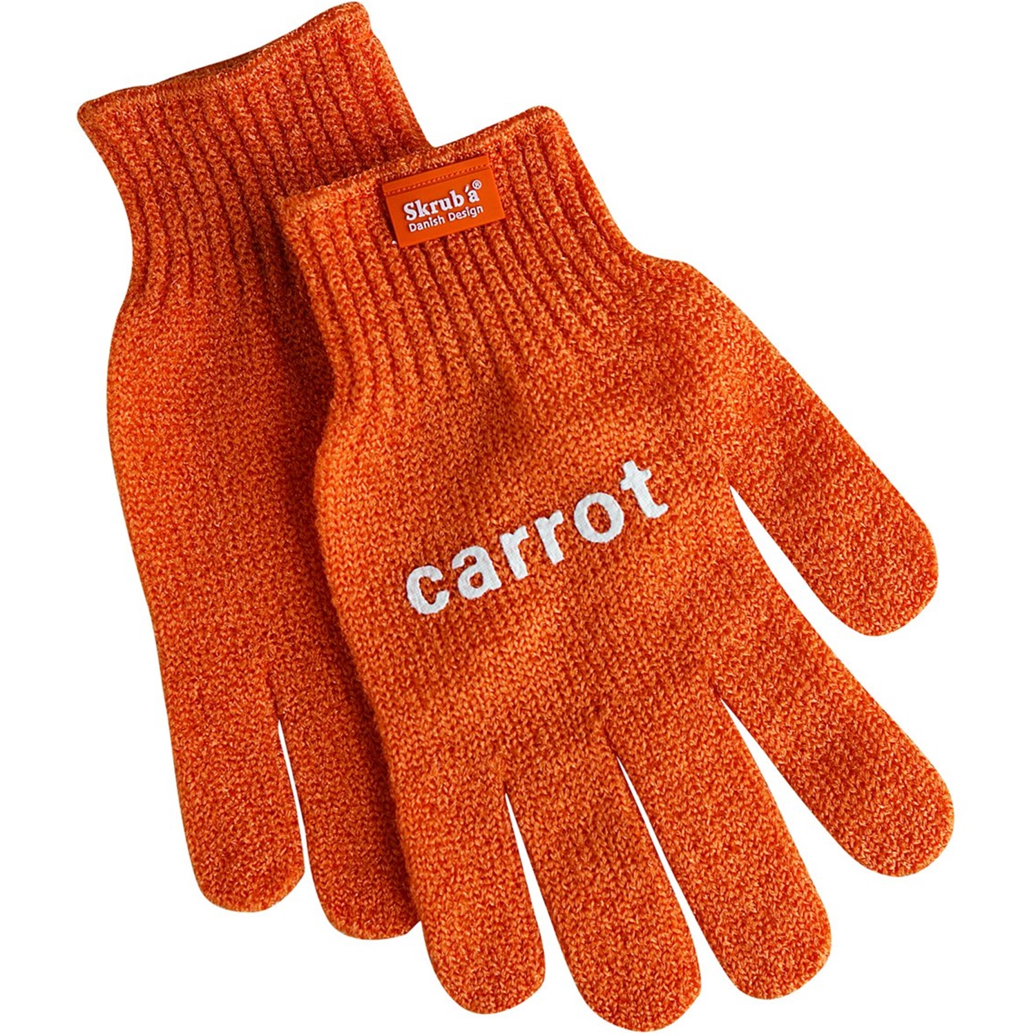 skruba carrot scrubhandschoenen