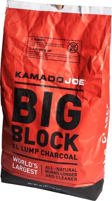 kamado joe big block houtskool 9kg