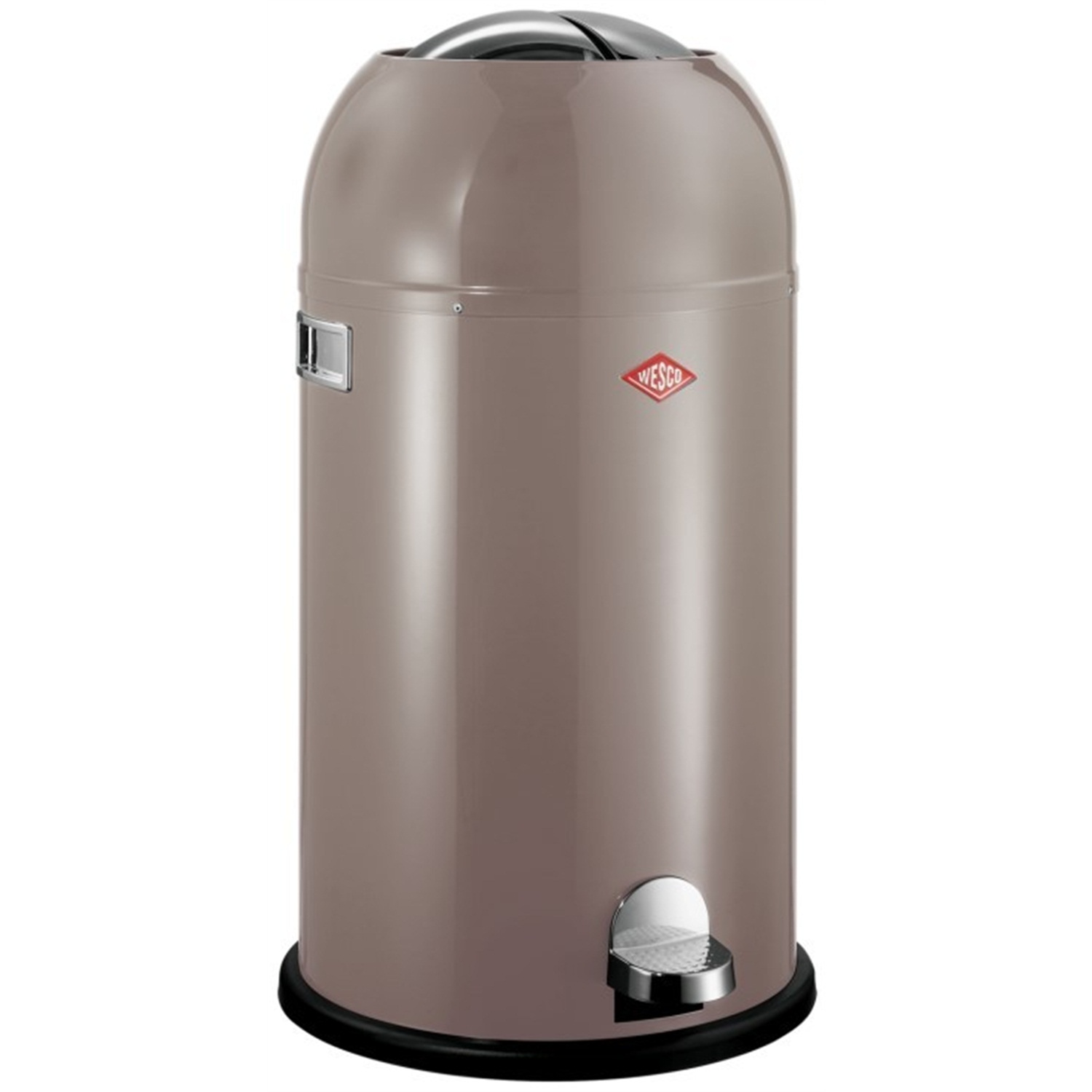 wesco-kickmaster-afvalemmer-warm-grey