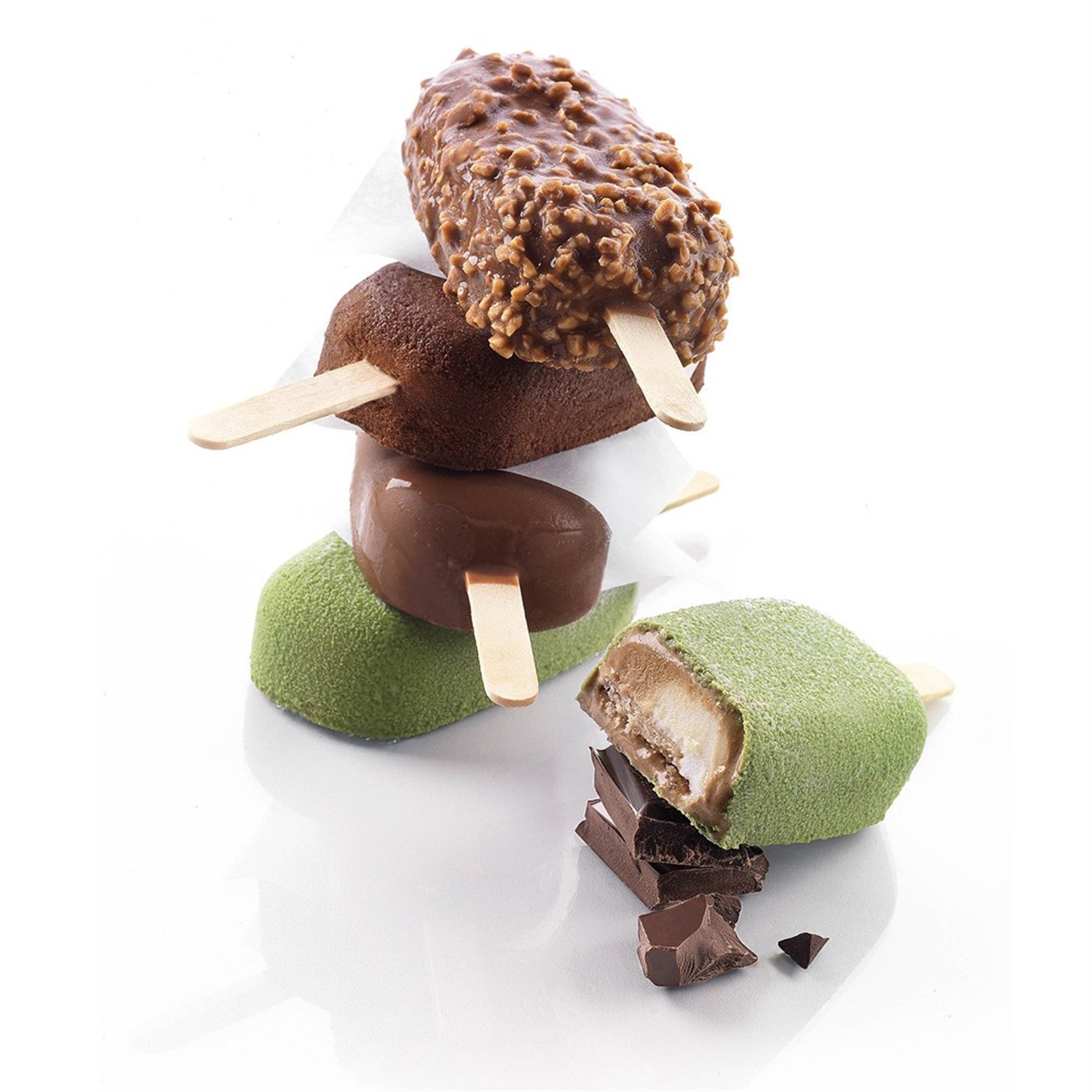 silikomart-siliconen-ijsjesmal-classic-50-houten-stokjes-12-vaks-wit