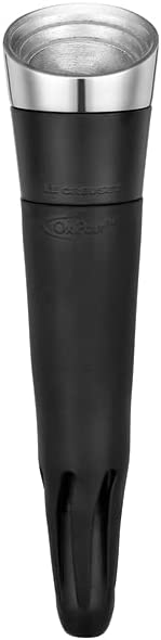 le creuset screwpull 3 1 wijnbeluchter wa 163 zwart