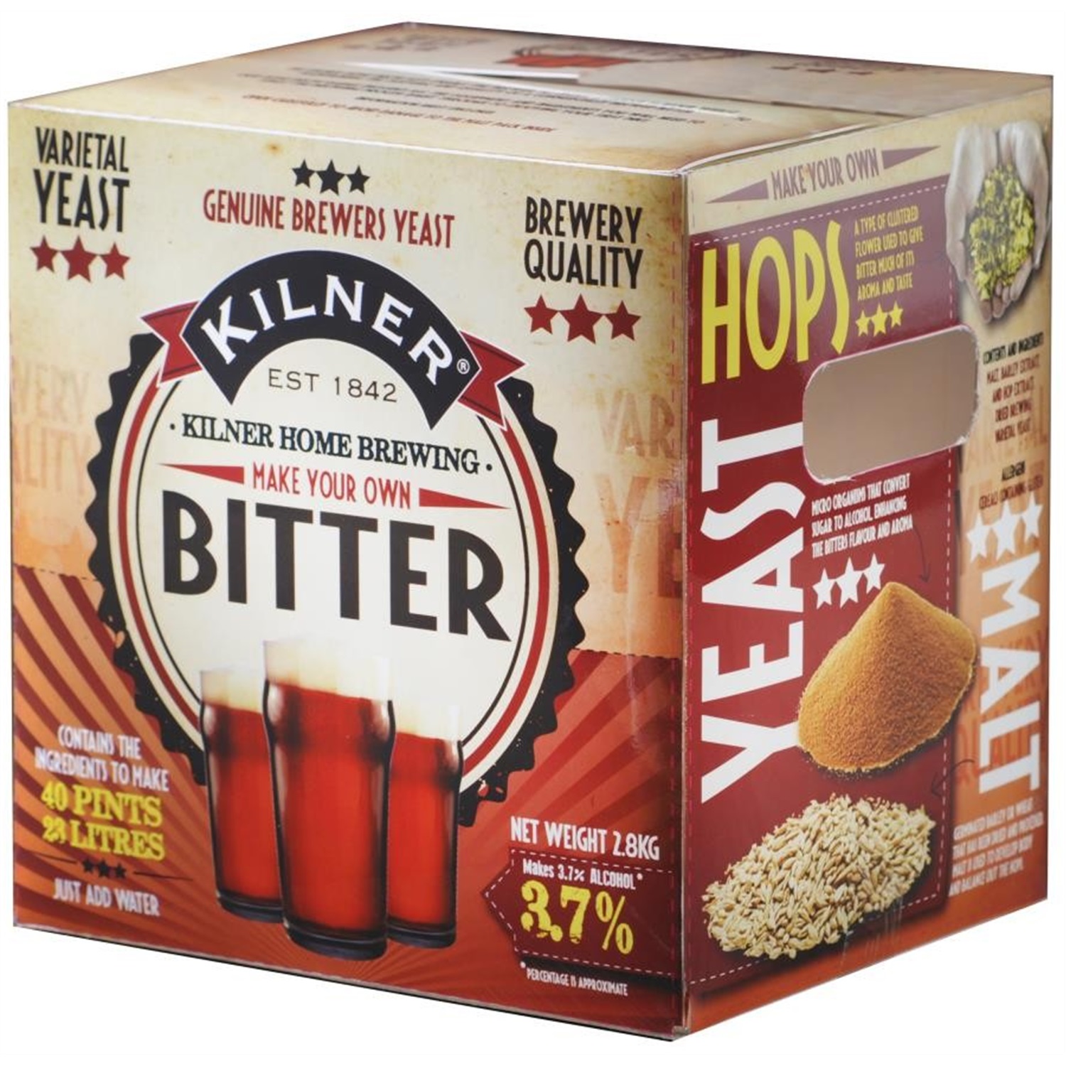 kilner complete bitter bierbrouwset