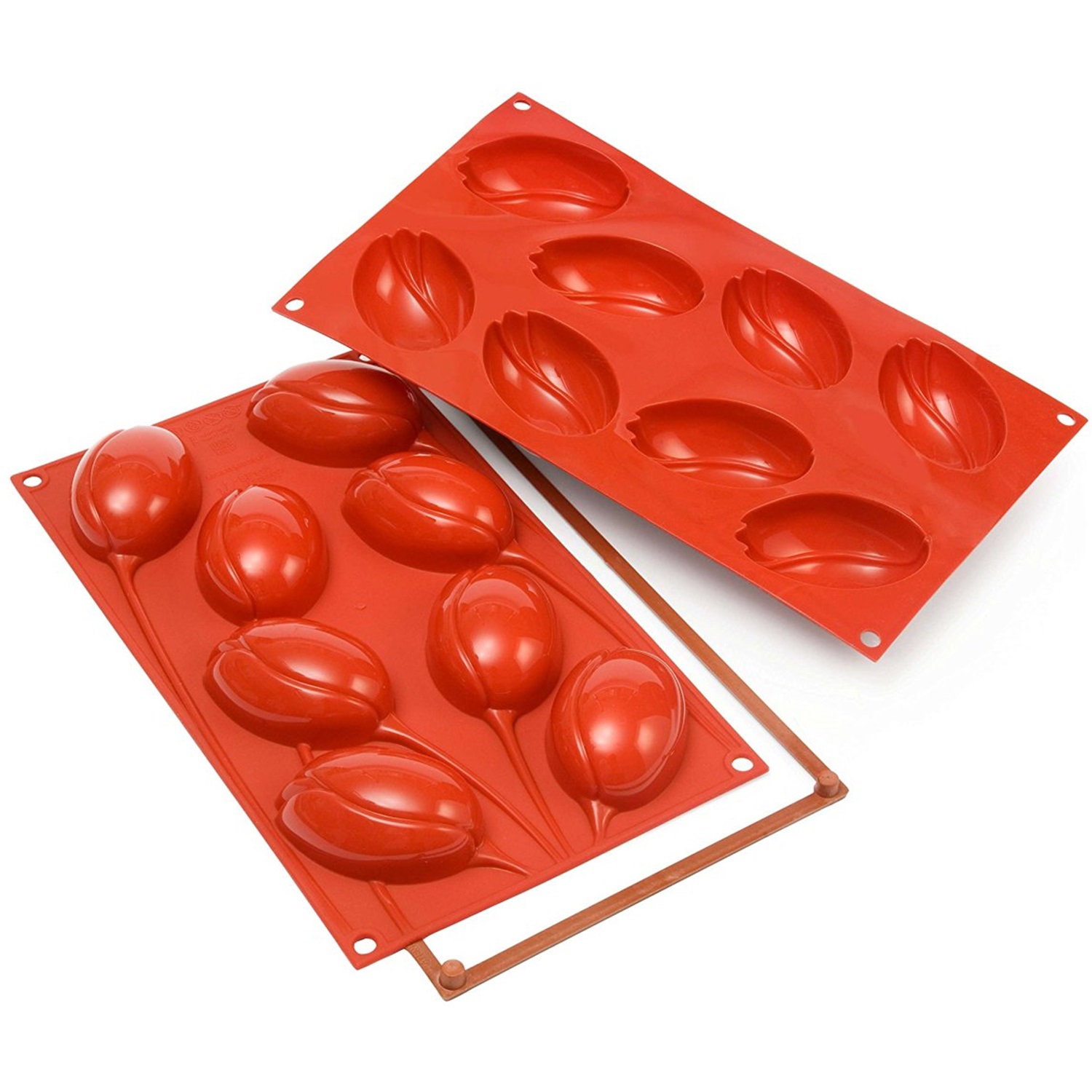 silikomart siliconflex design tulip bakvorm sf118 8 vaks