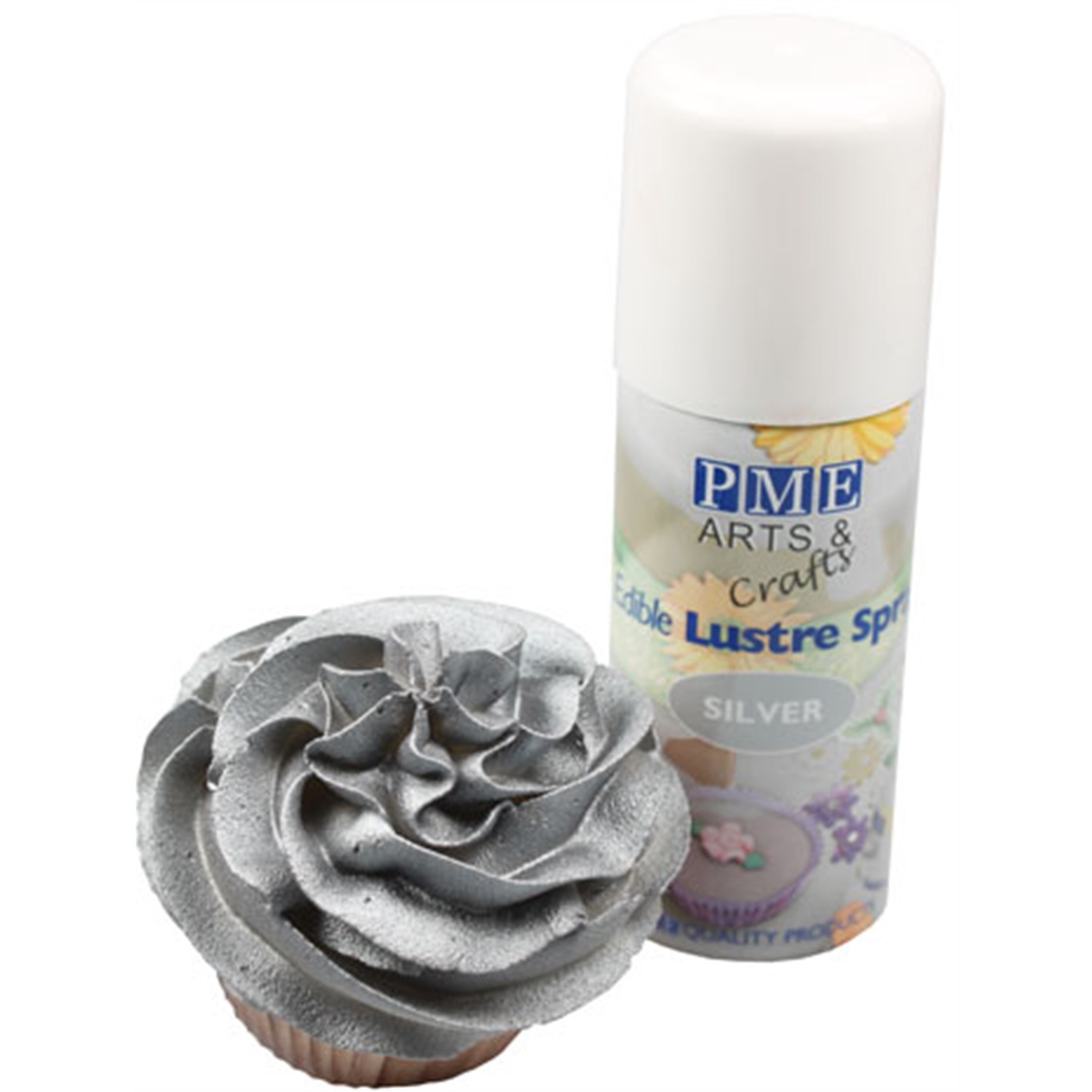 pme lustre spray zilver 100ml