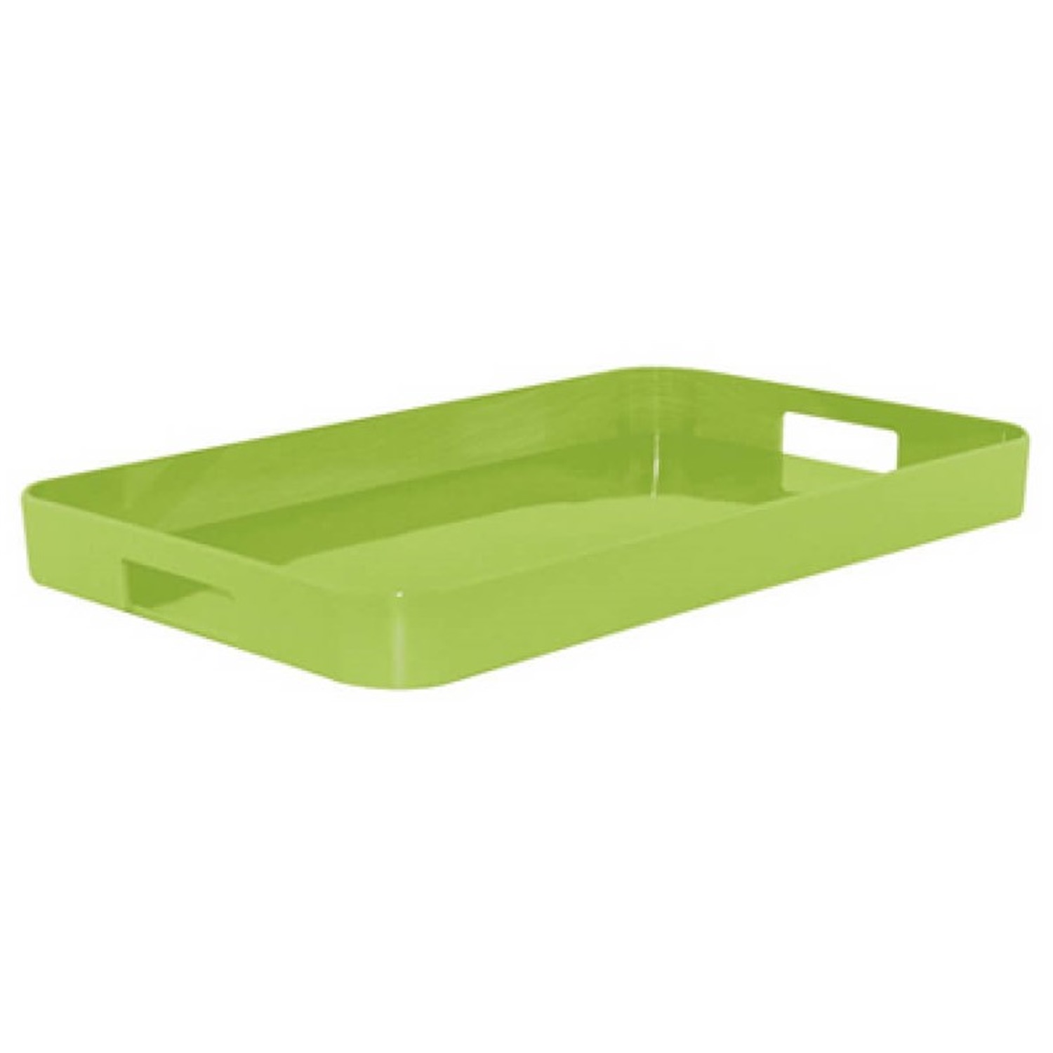 zak dienblad 33x26cm groen