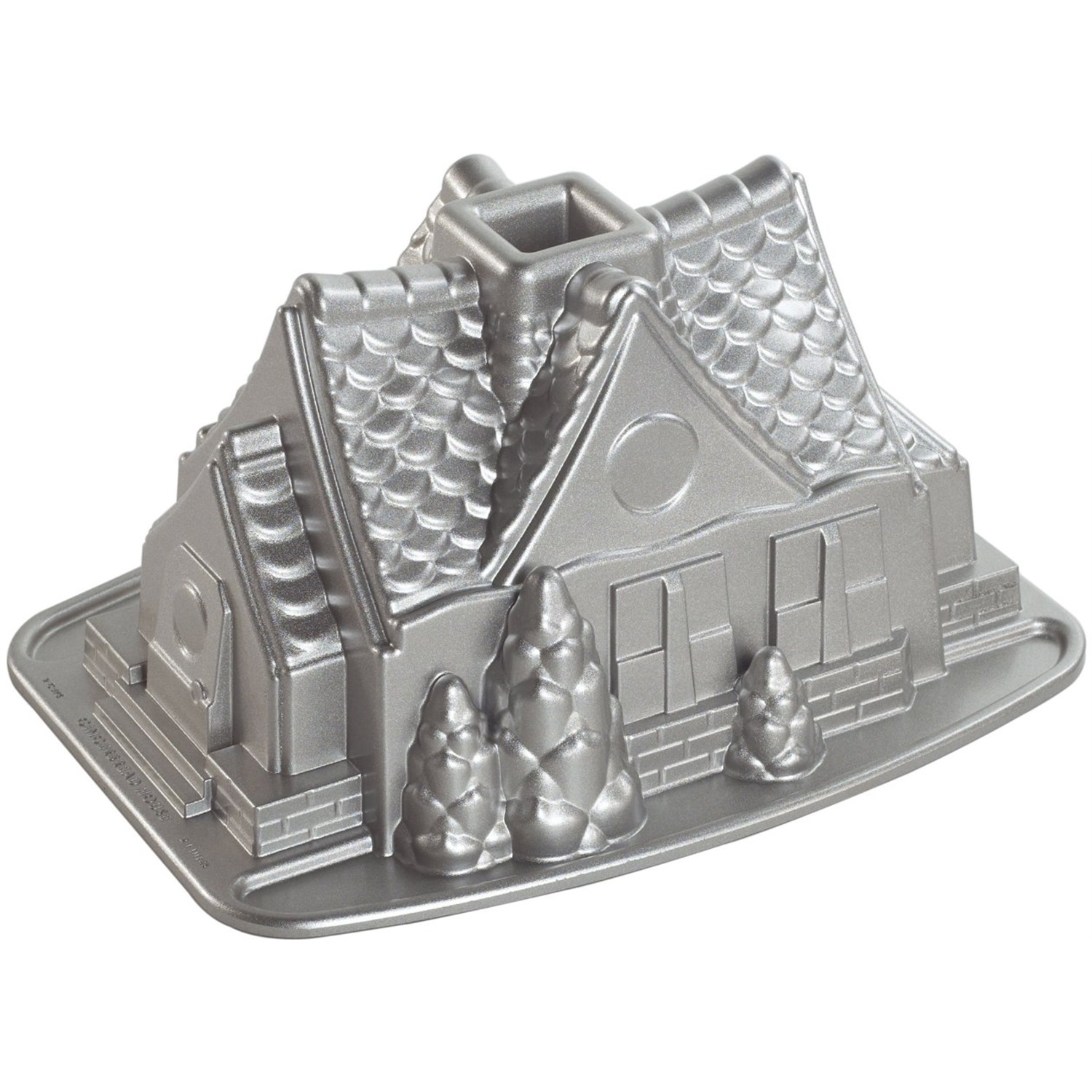 nordic-ware-gingerbread-house-tulbandvorm-25x19cm-zilver
