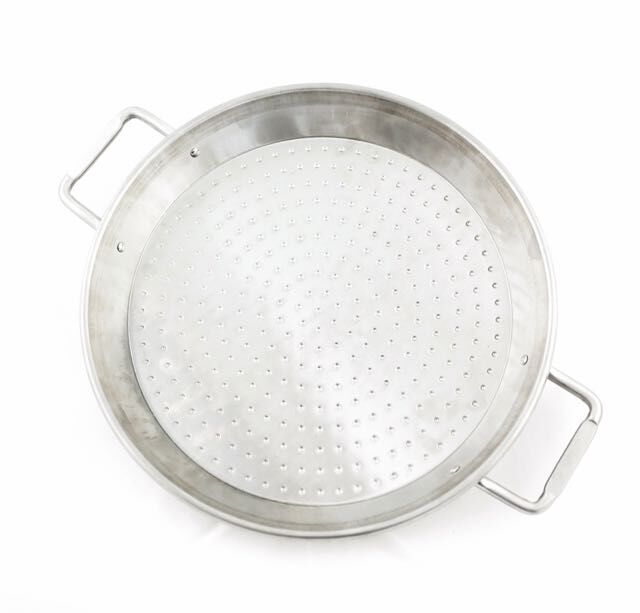 bastard paellapan o 37cm rvs