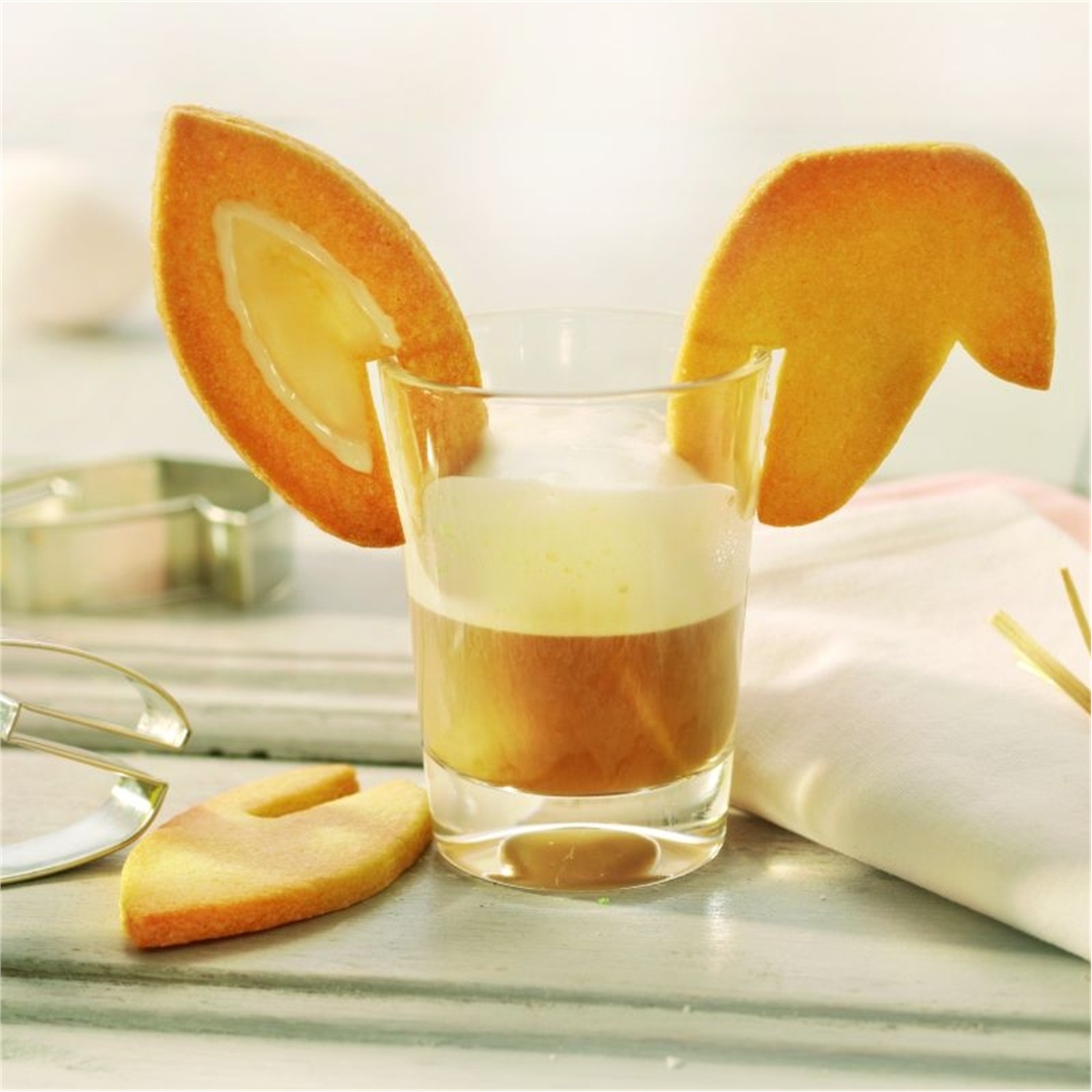 birkmann uitsteekvormenset paashaasoren 2 delig