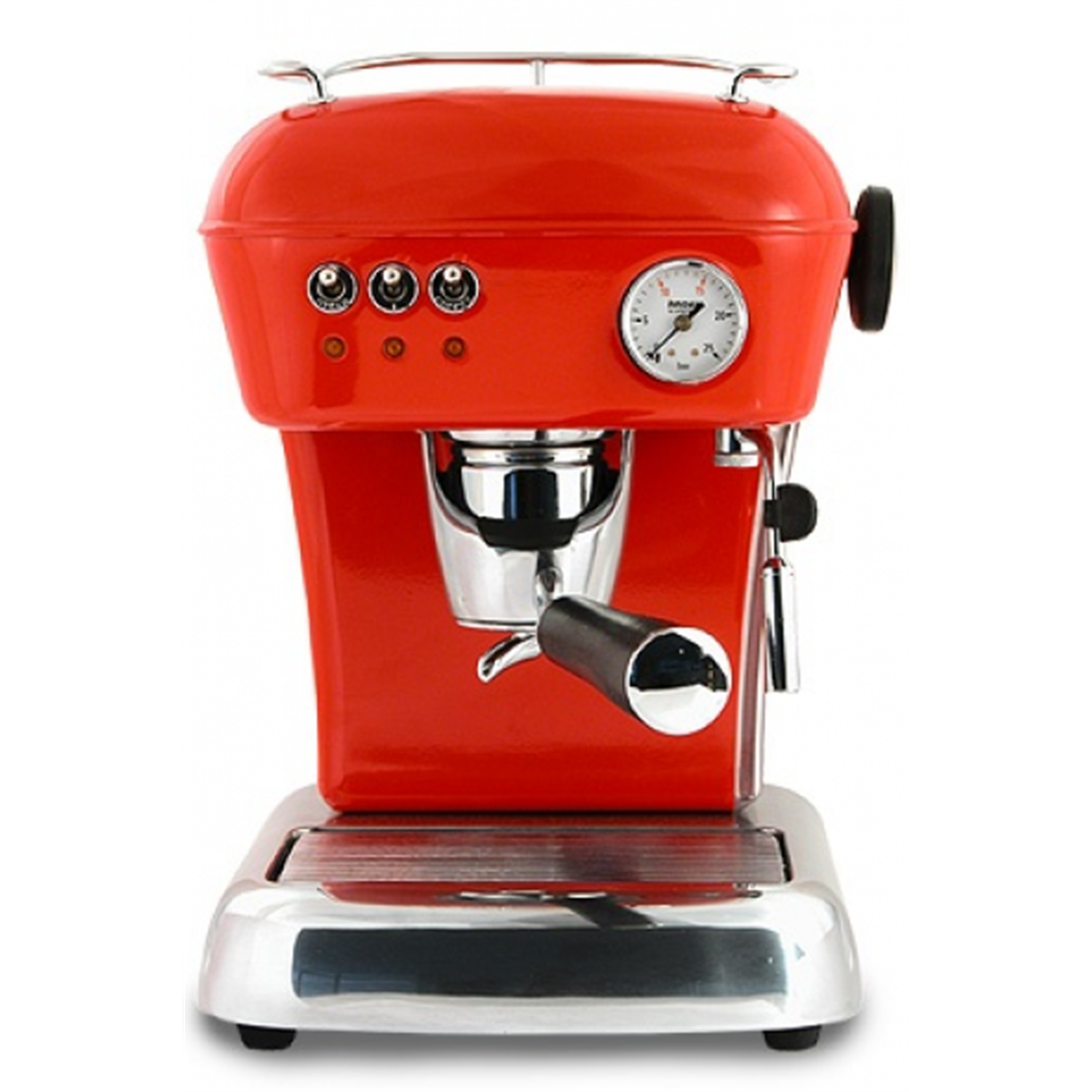 ascaso dream espressomachine ese servings rood