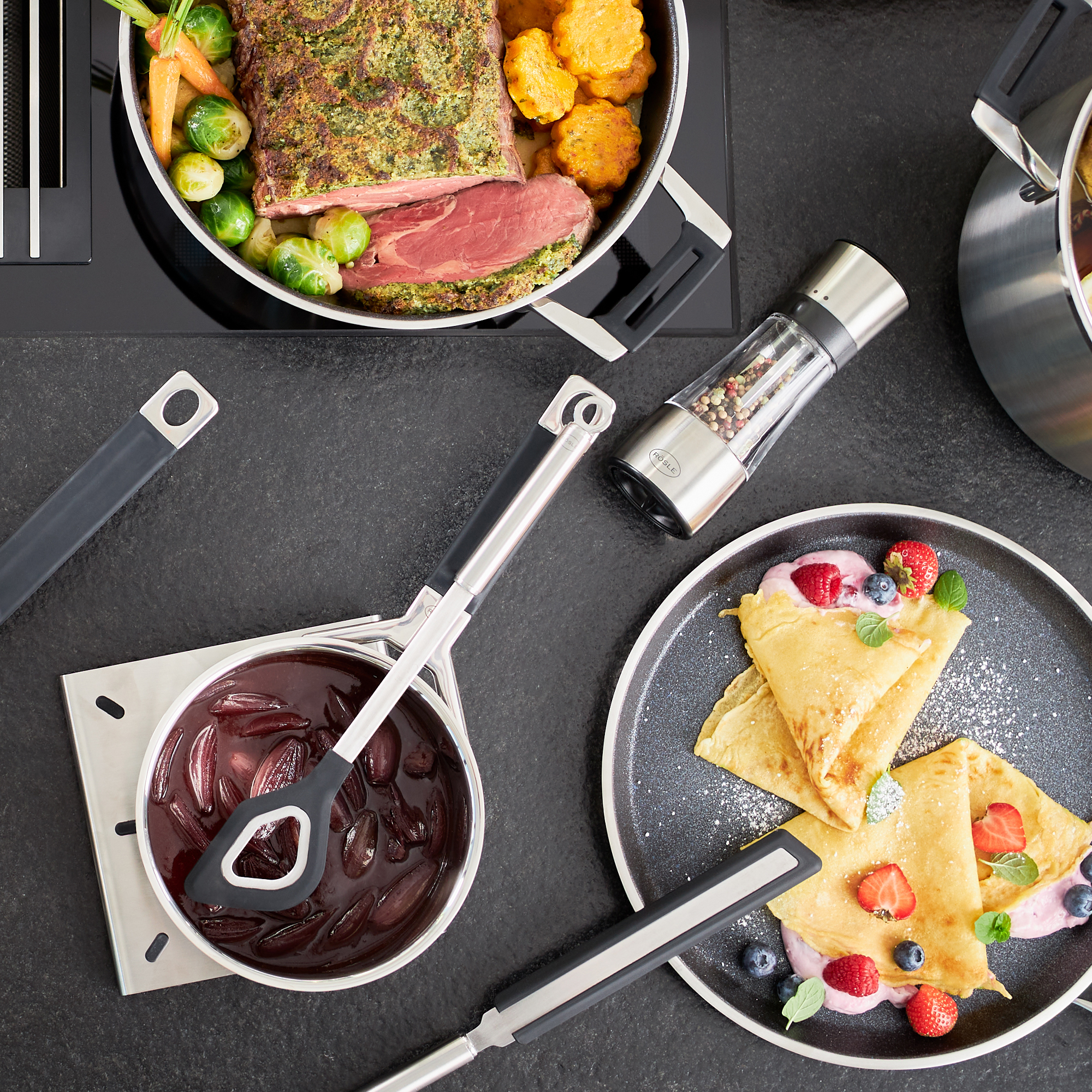 rosle-silicone-series-roerlepel-met-gat-32cm