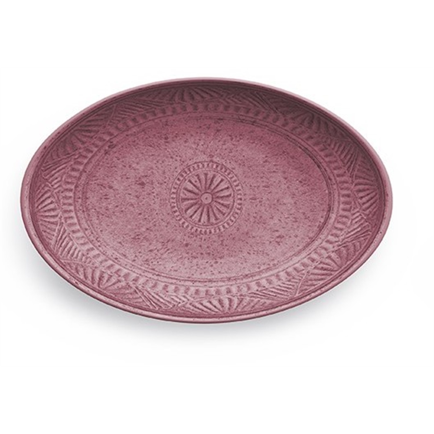 emporio zani touch mel mono serveerschaal 33x22cm magenta