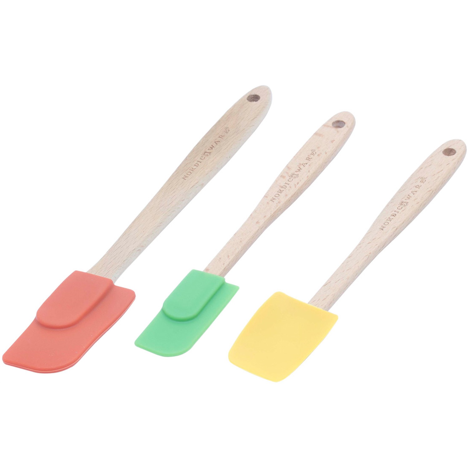 nordic ware assorted bakspatelset 3 delig