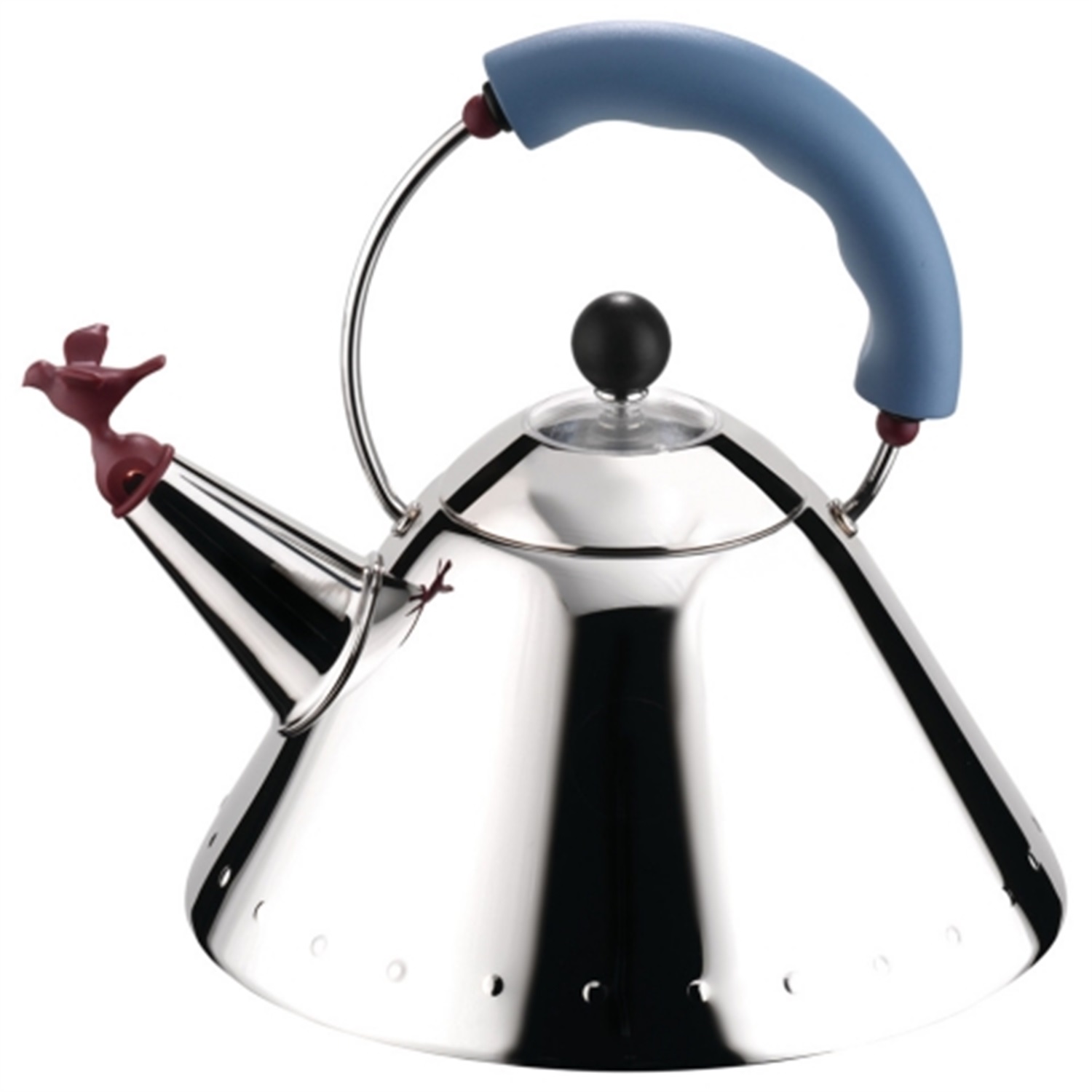alessi bird fluitketel 9093 2l blauw