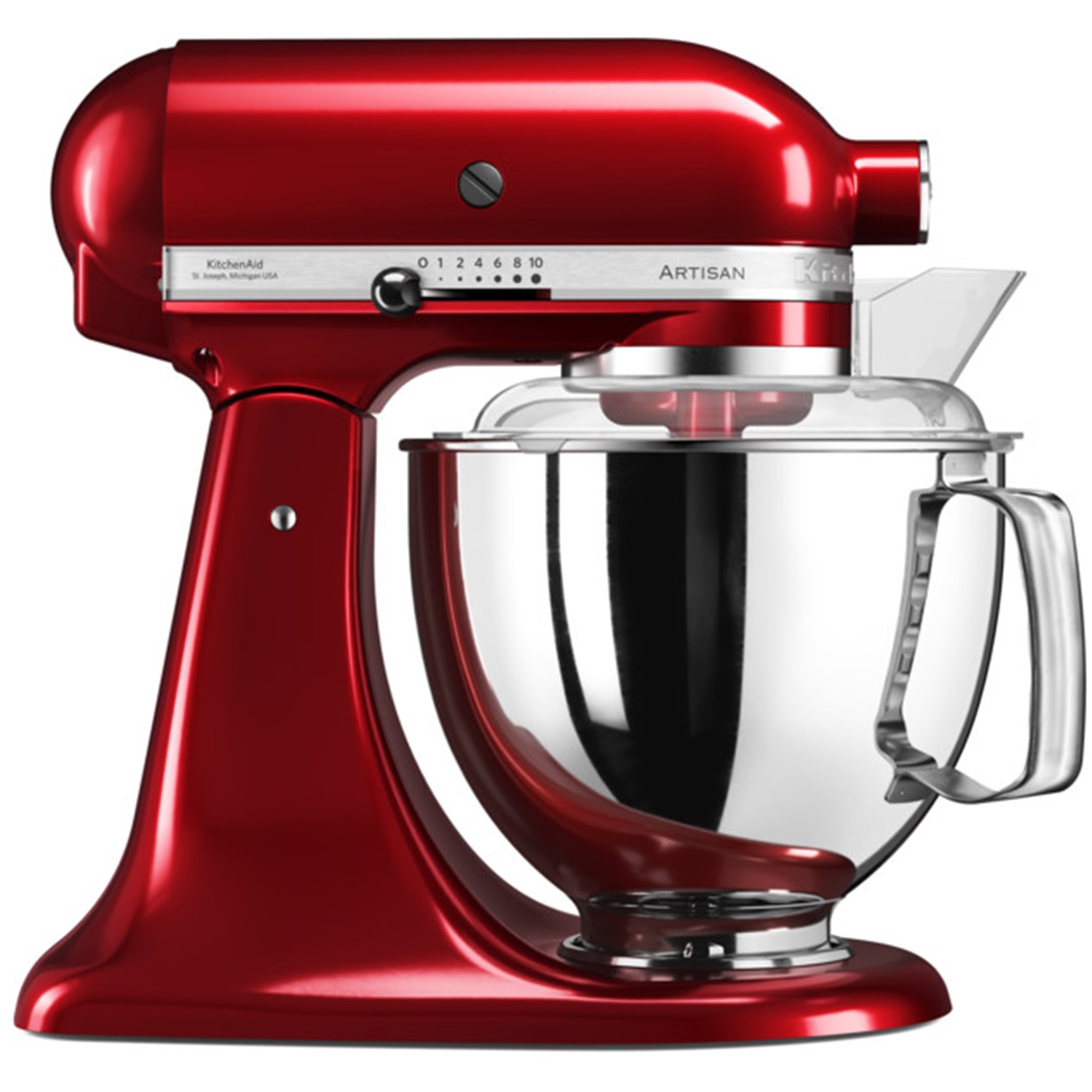 kitchenaid artisan keukenmachine 5ksm175pseca appelrood