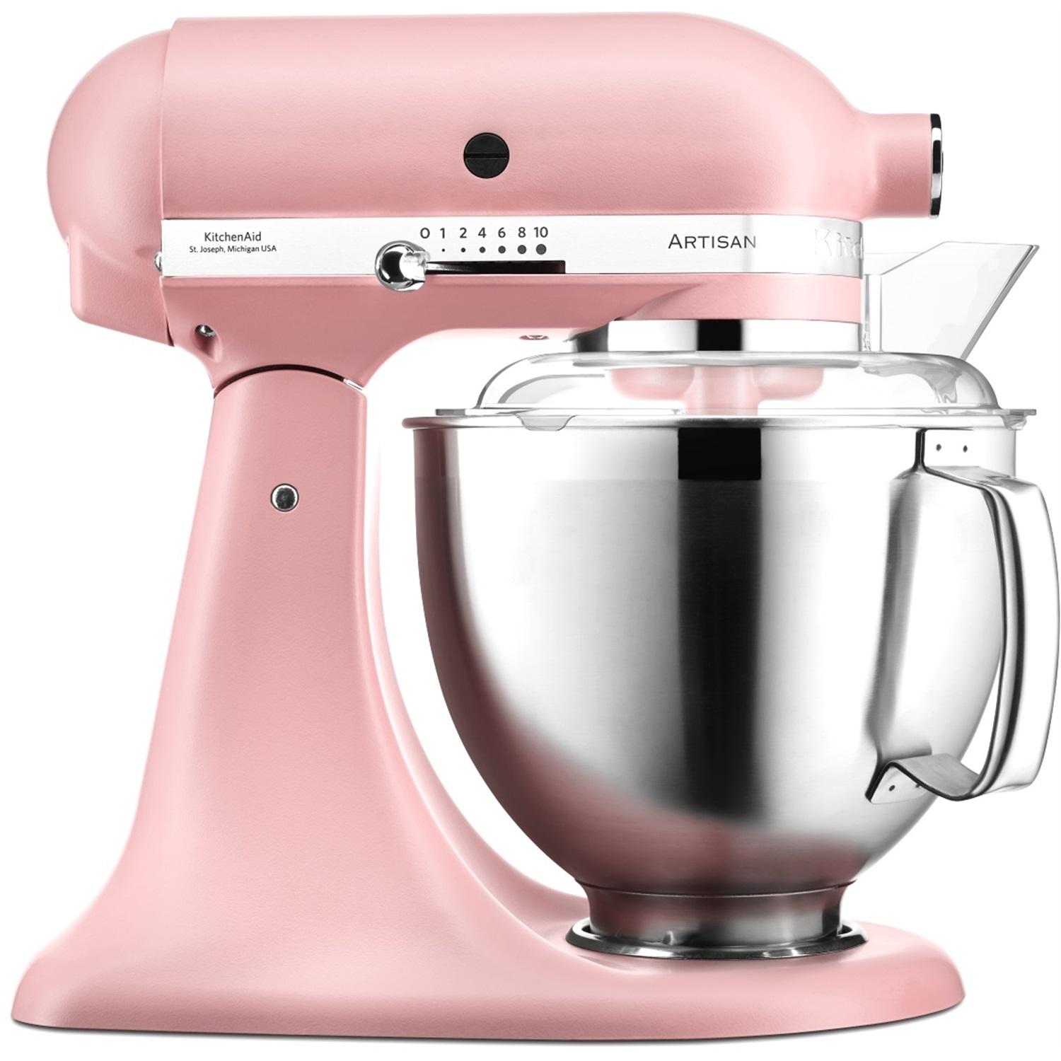 kitchenaid artisan keukenmachine 5ksm185psedr dried rose roze