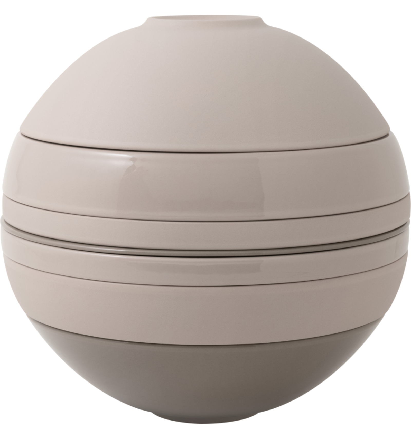 villeroy boch iconic la boule serviesset 7 delig pure beige