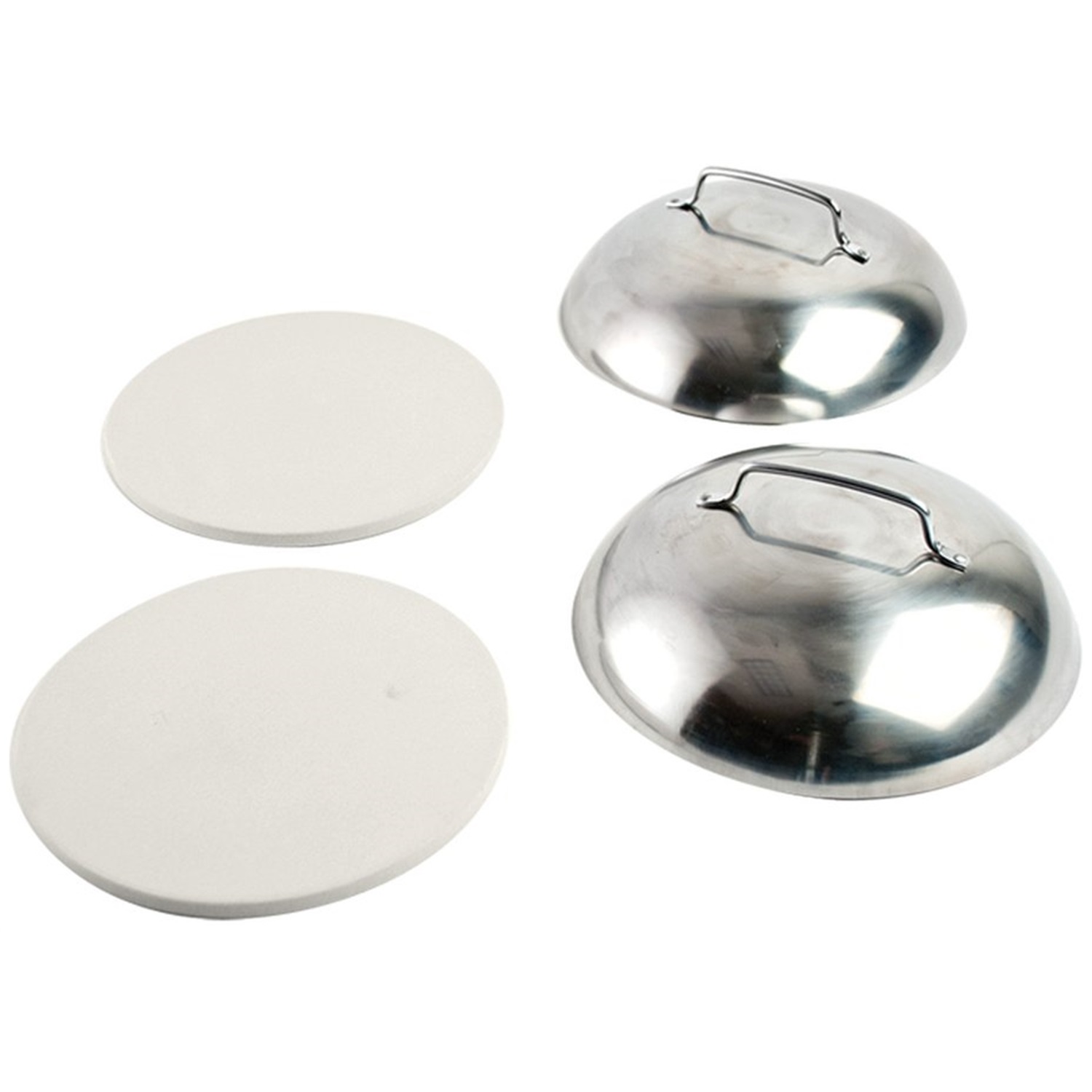 pizzacraft mini pizzastenen met cloches pc0005 20cm