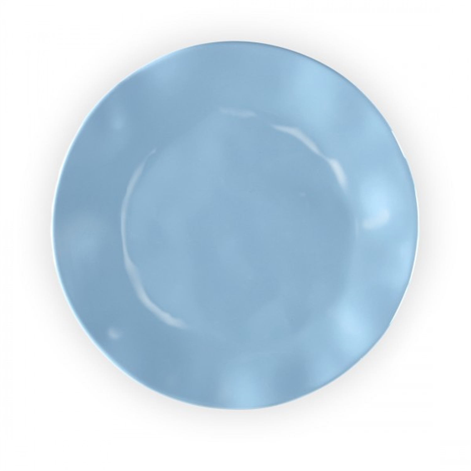 q squared nyc ruffle bord 27cm lichtblauw