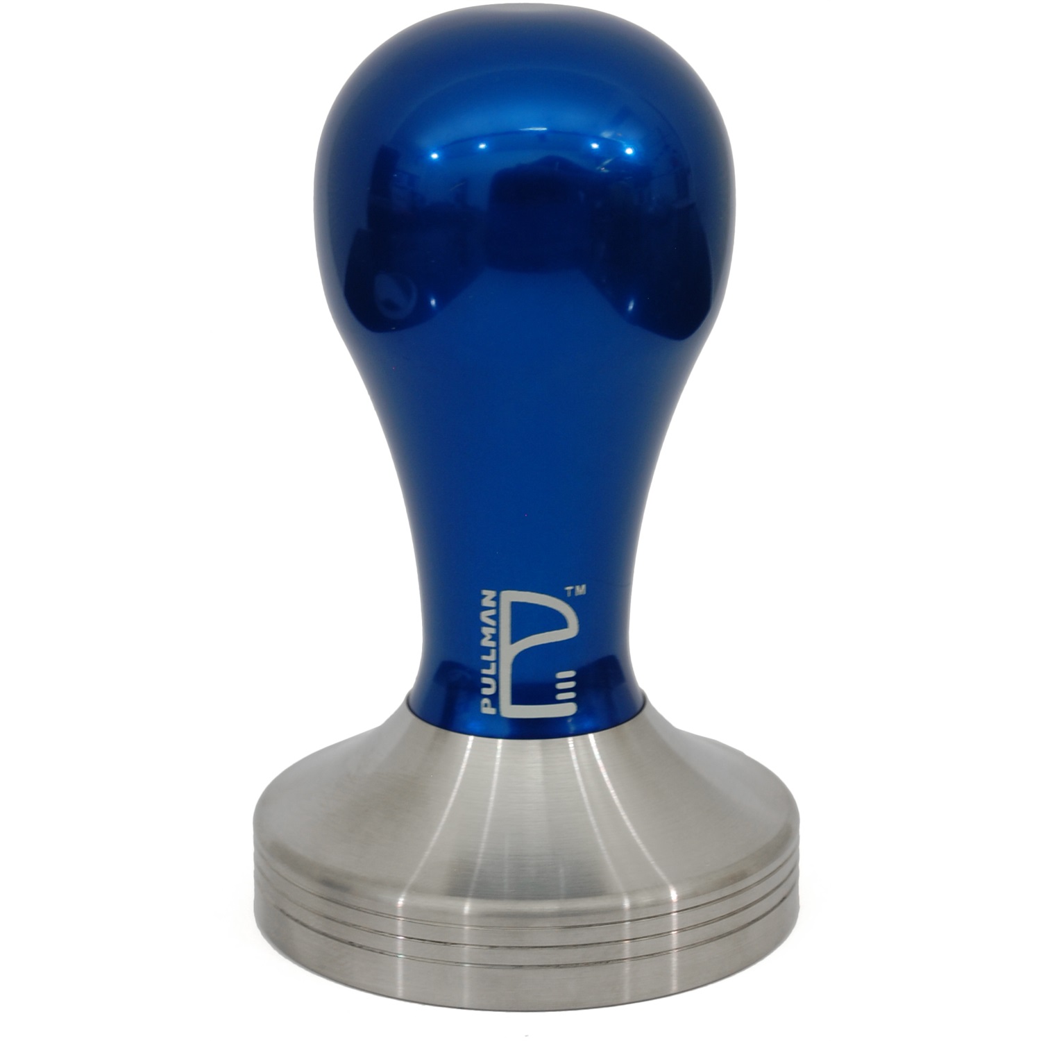 pullman nexus tamper rvs 58mm blauw aluminium