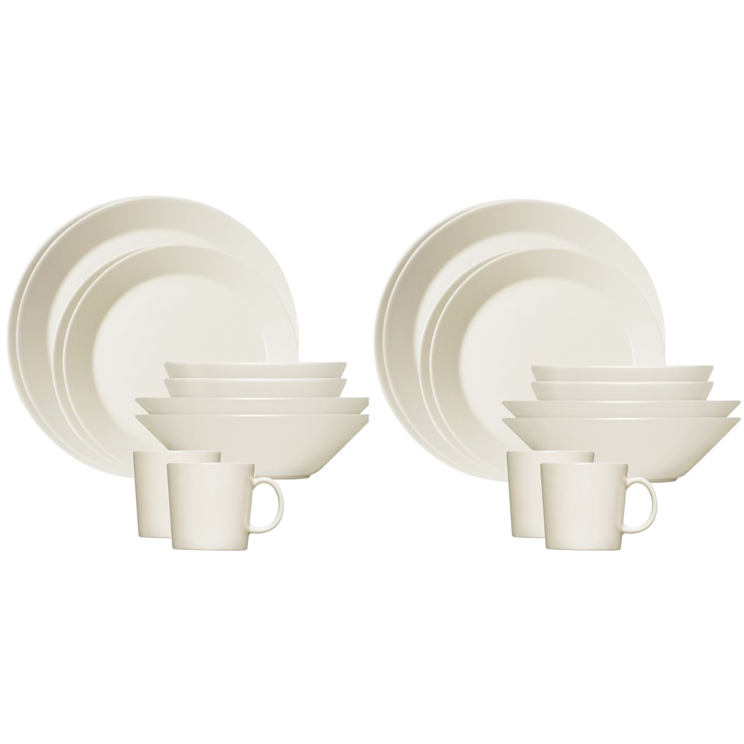 iittala teema serviesset 20 delig wit