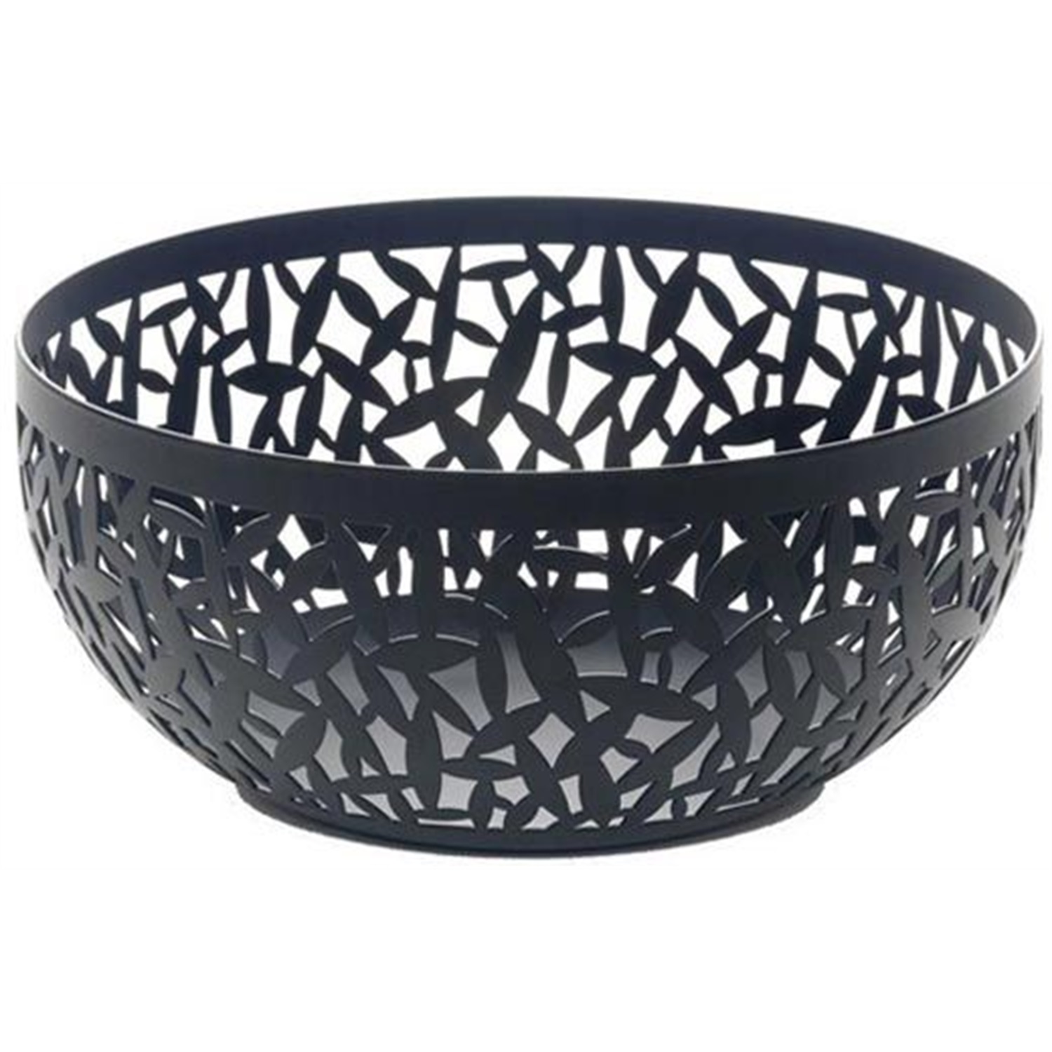 alessi cactus fruitschaal msa0421 b 21cm zwart