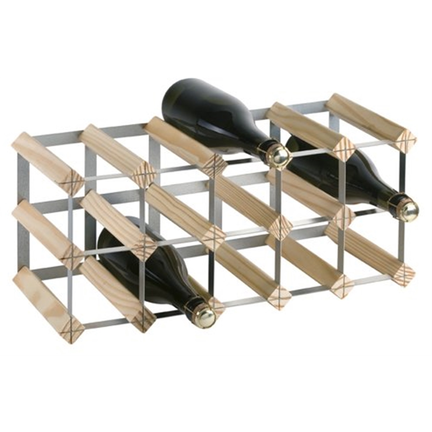 rta-traditional-wijnrek-kit-15-flessen-houtmetaal