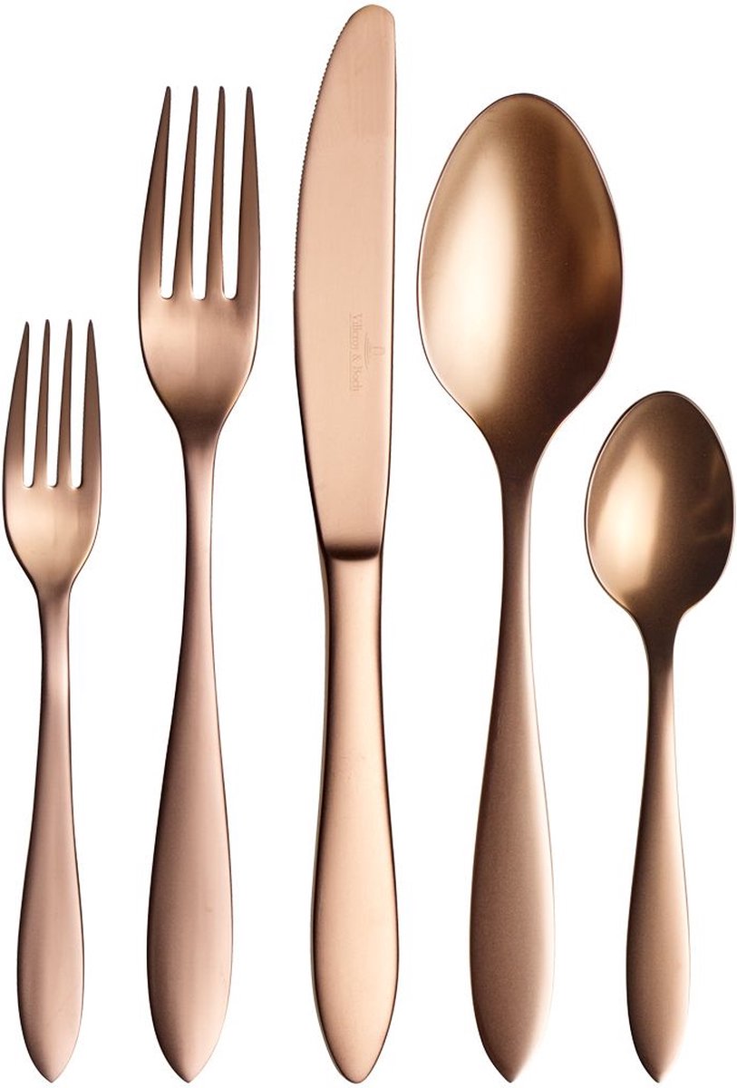 villeroy-en-boch-manufacture-bestekset,-20-delig-goud