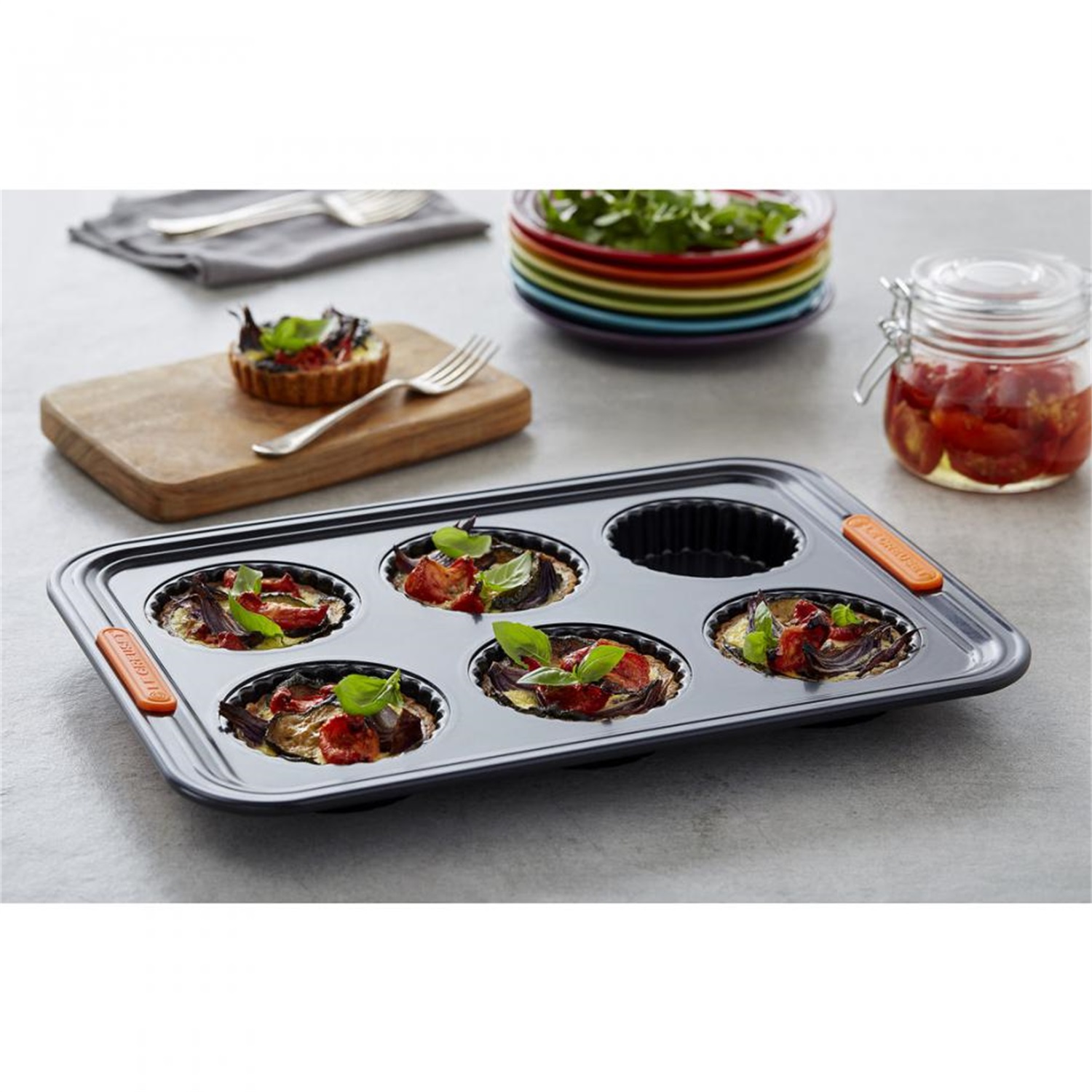 le-creuset-anti-aanbak-mini-tartelette-en-quichevorm-6-vaks