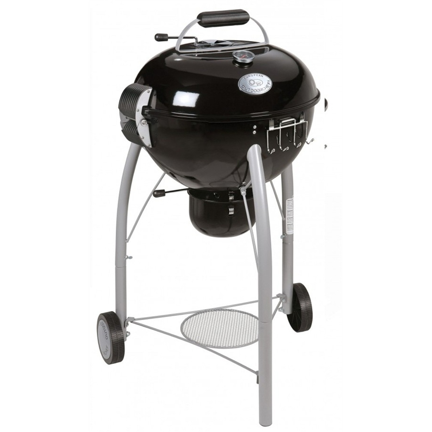 outdoorchef charcoal rover 480 houtskoolbarbecue zwart