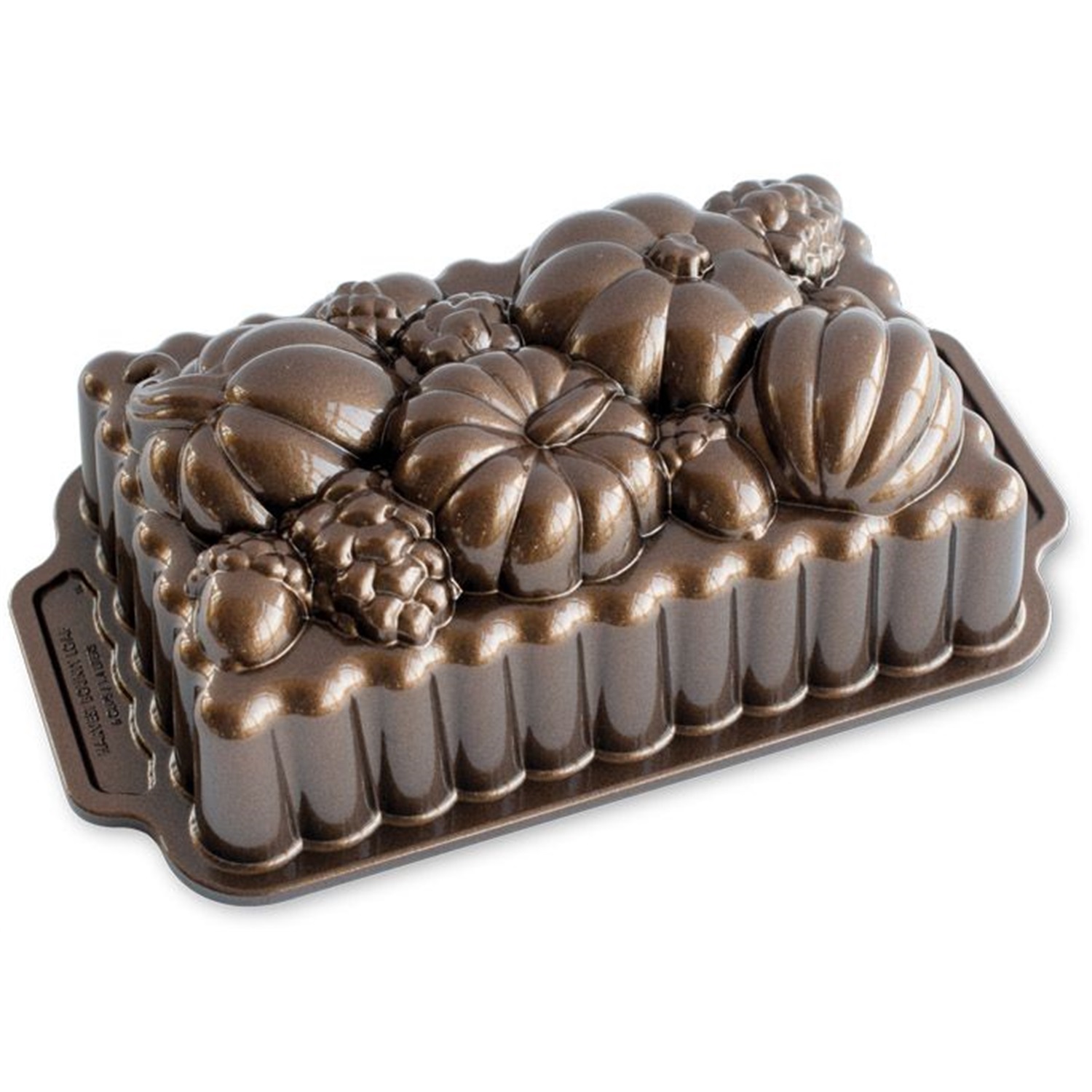 nordic ware harvest bounty loaf bakvorm 20x12cm brons